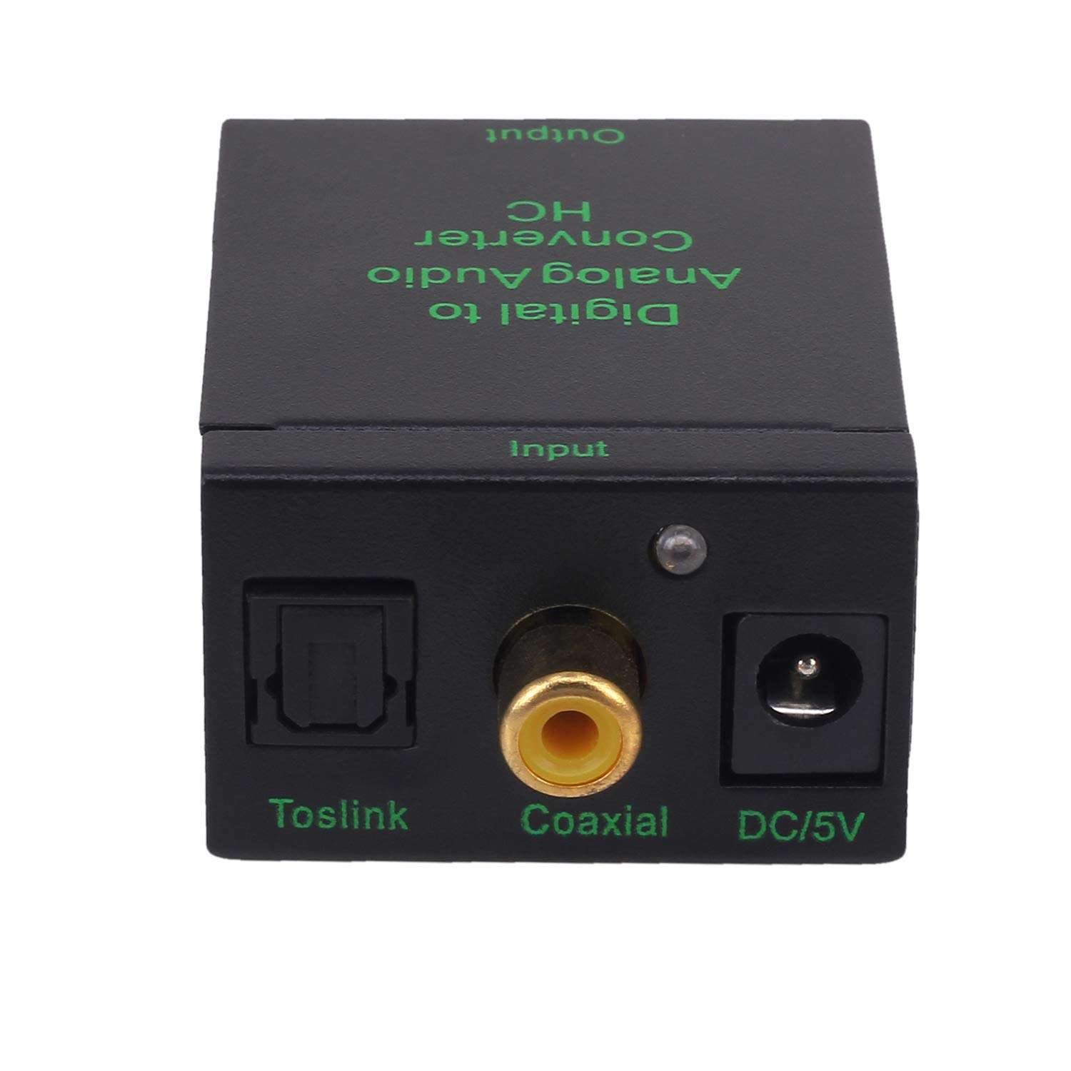 Yeebline Digital to Analog Audio Converter, DAC SPDIF Toslink Coaxial to Analog Stereo Audio L/R Adapter with 3.5mm Jack Converter for PS4 HDTV with Optical Cable & USB Power Cord (DAC Converter) 5