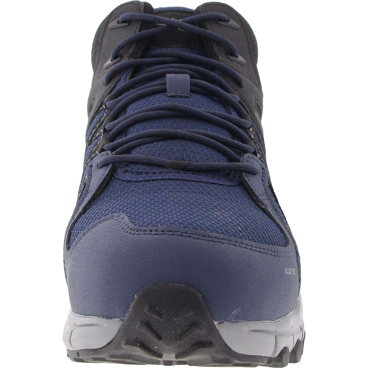 Reebok Work Men's RB3400 Trailgrip Work Safety Toe Athletic Mid-Cut with Cushguard Navy and Black, 15 2