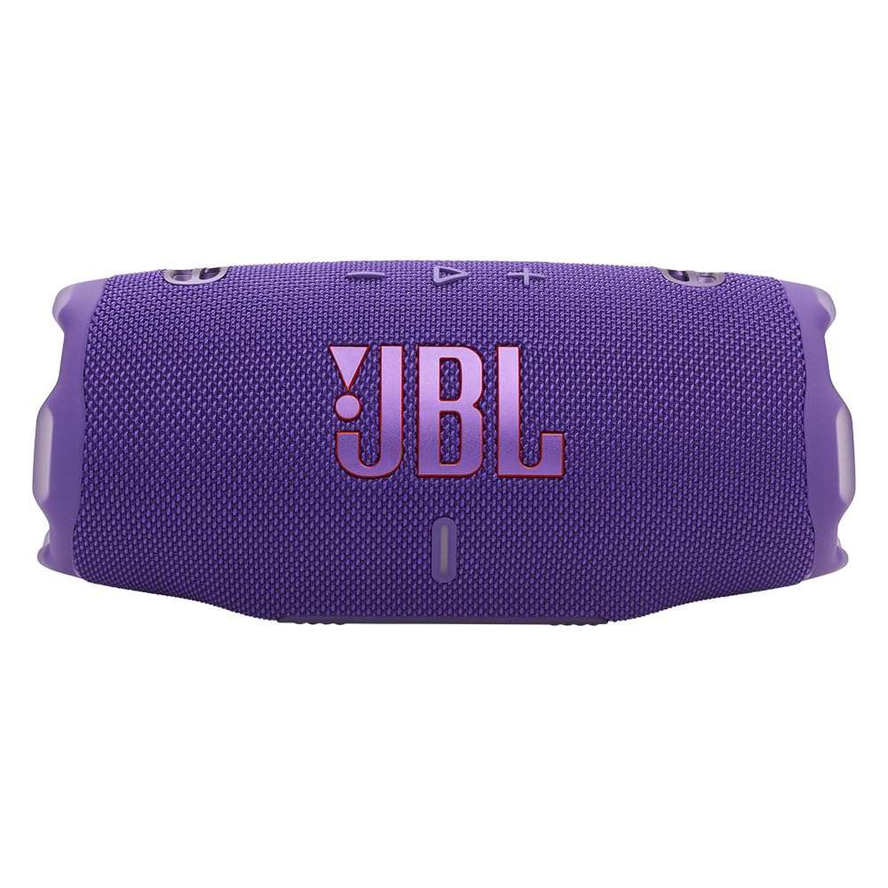 JBL Charge 6 Waterproof Portable Speaker Bundle with gSport Carbon Fiber Case (Purple) 4