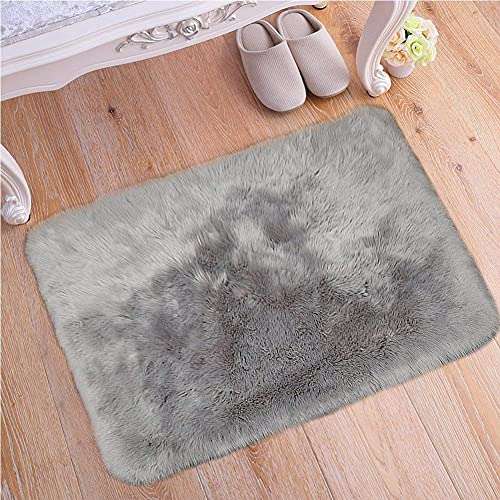 MANKI FASHION Super Soft Anti Slip Antiskid Microfiber Bath Mat Door Mat (40cm x 60 cm) 1