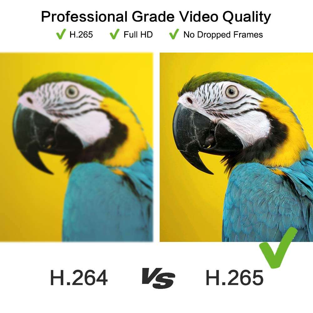 DDMALL ProAV 500ft HDMI Extender Over IP Kit, Full HD 1080P, 1 to 1 Extender Over CAT5e/6 Cable or 1 to Many Over Gigabit Switch, H.265/HEVC, POC, Plug and Play, Transmitter and Receiver Kit (HIP-10) 6