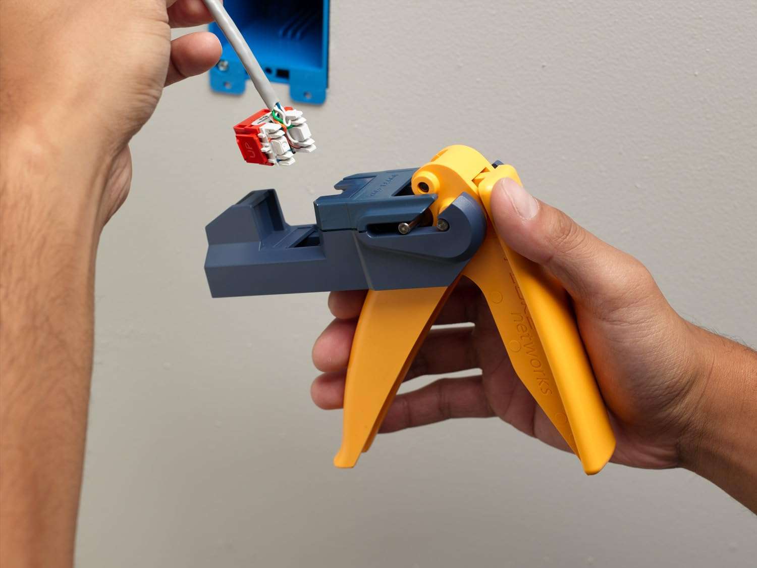 Fluke Networks JR-LEV-2 Jack Rapid Punch Down Tool for Leviton 61110 5G110 6110G 5