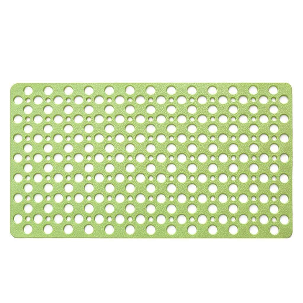 Trendy Retail® Non-Slip Bathroom Shower Mat Suction Cup Bathtub Mat Kitchen Mat Green 2