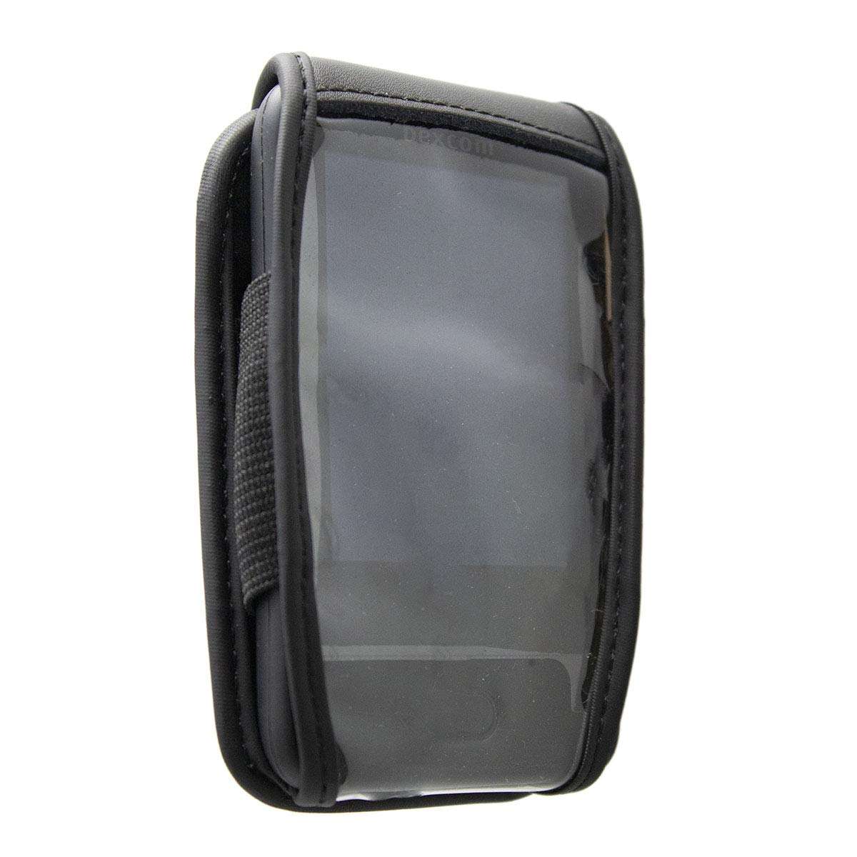 caseroxx Leather-Case with Belt Clip for Dexcom G6 Made of Genuine Leather, Mobile Phone Cover in Black 5