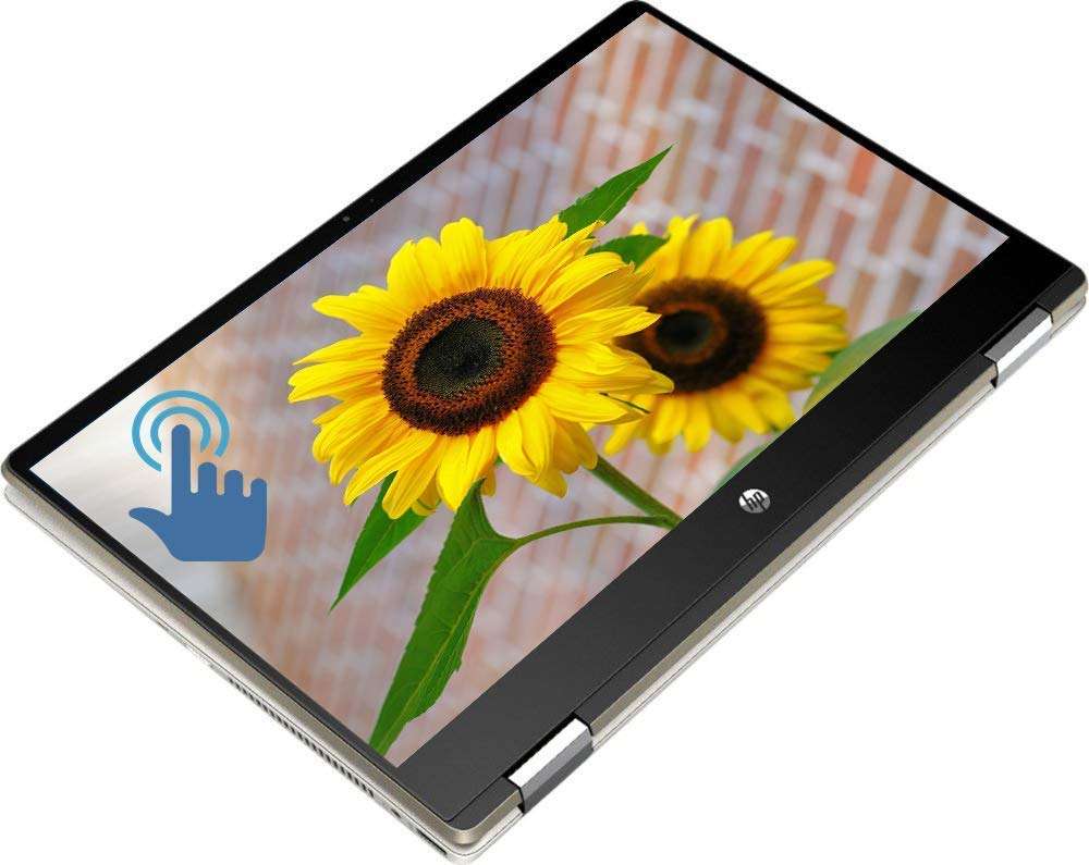 HP Pavilion x360 Convertible 2 in 1 Laptop Computer, 14" FHD IPS Touchscreen, 8th Gen Intel Quad-Core i5-8265U 1.6GHz, 20GB DDR4 512GB SSD, Backlit KB Fingerprint USB-C BT 4.2 WiFi HDMI Pen Win 10 2
