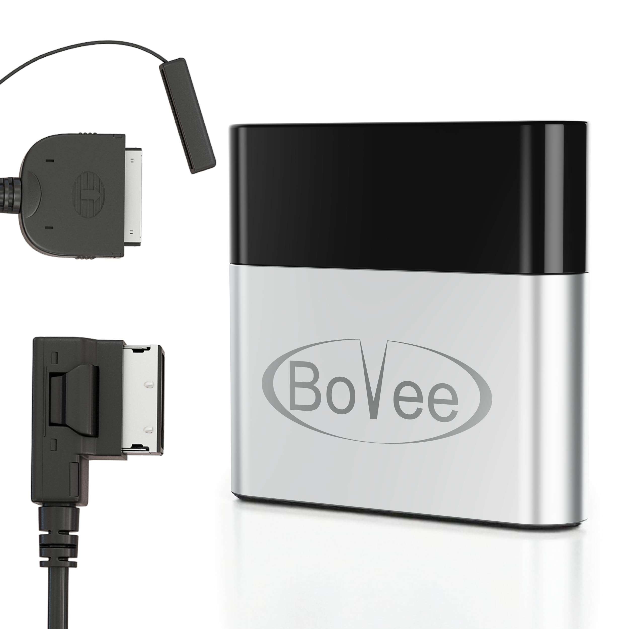 Bovee 1000 - Wireless Music Interface Adaptor Compatible with Audi, Mercedes, and Volkswagen car kit with 30 pin iPod Connector (AMI Adapter (for Audi/Mercedes/VW)) 1