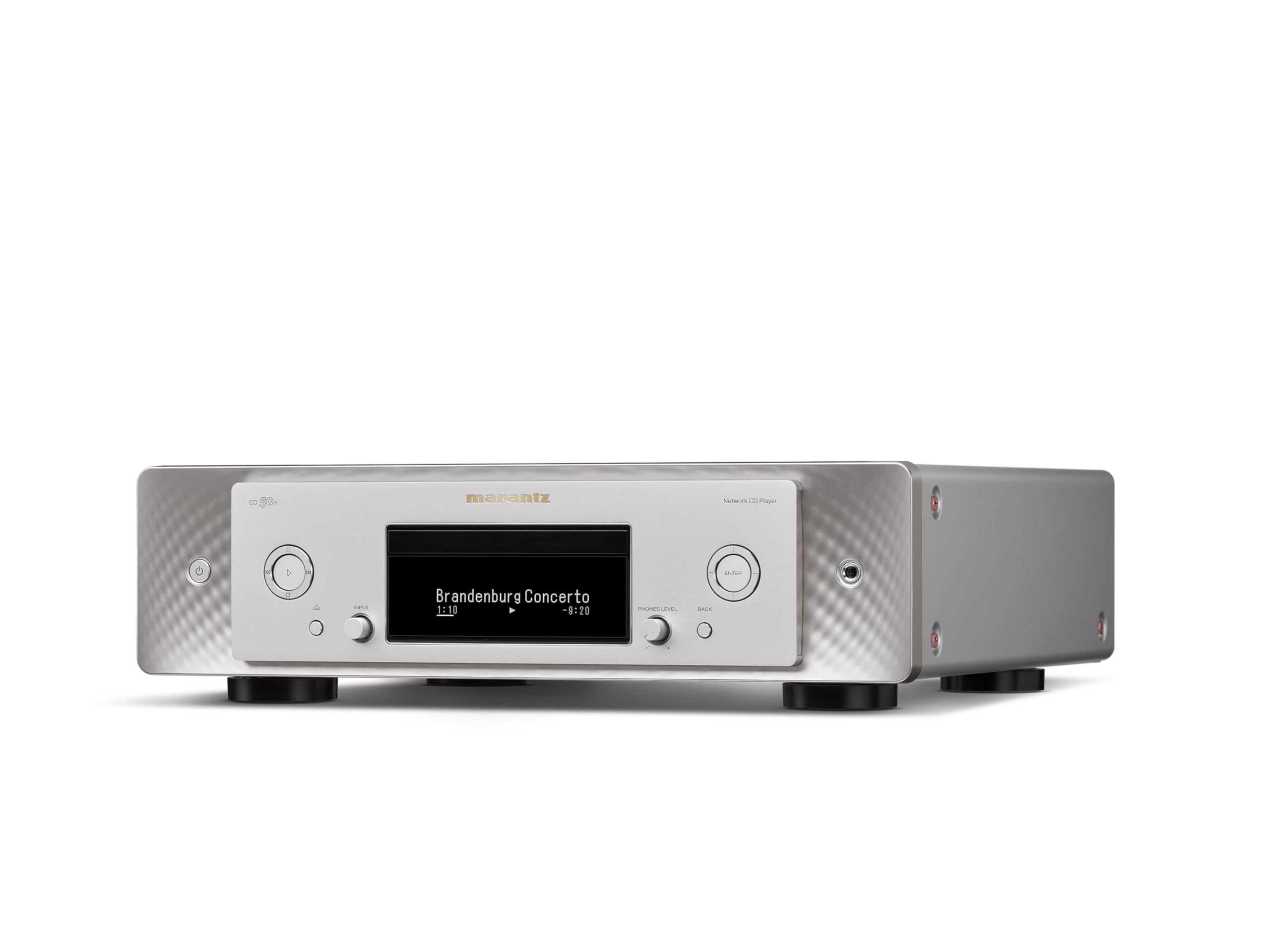 Marantz CD 50n High-Resolution Network Digital Audio and CD Player (Silver/Gold) 5