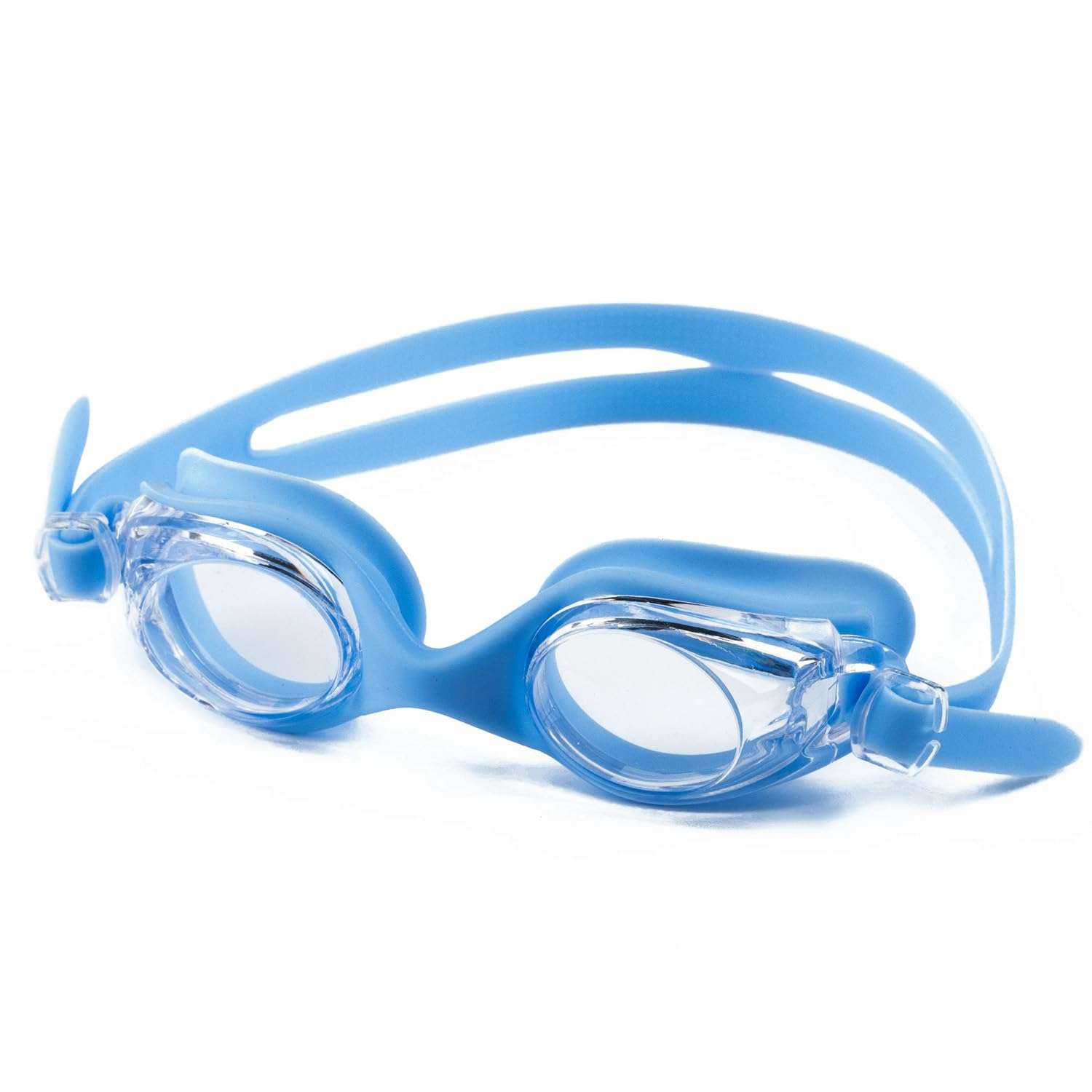 Boldfit Swimming Goggles for Kids, Boys With Adjustable Strap Goggles for Swimming, Swimming Goggles for Girls Air Tight Swim Goggles for Kids, Swim Goggles - Blue 1