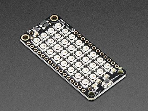 LED Lighting Development Tools NeoPixel FeatherWing - 4x8 RGB LED Add-on For All Feather Boards 2