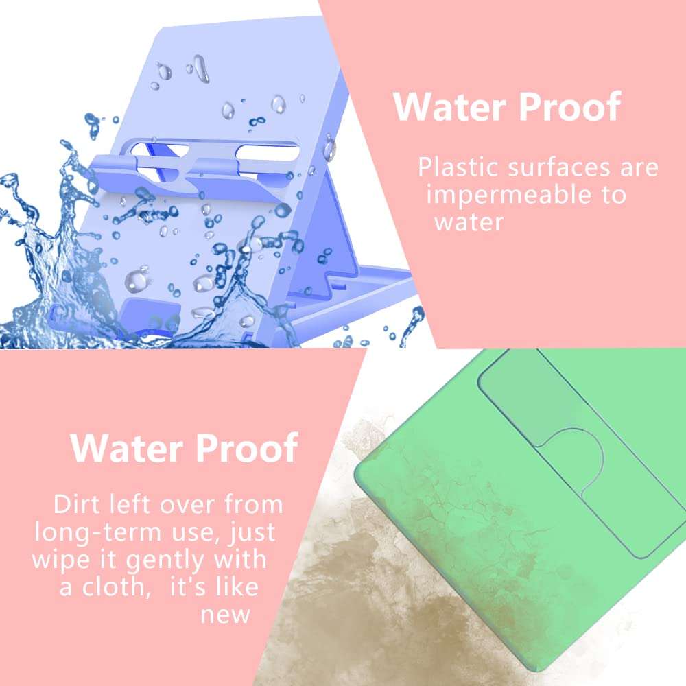 ELIATER Stand Compatible with Nintendo Switch, Adjustable Switch Playstand, Foldable Phone Stand for Desk, Compact & Portable Switch Holder Accessories (Purple) 5