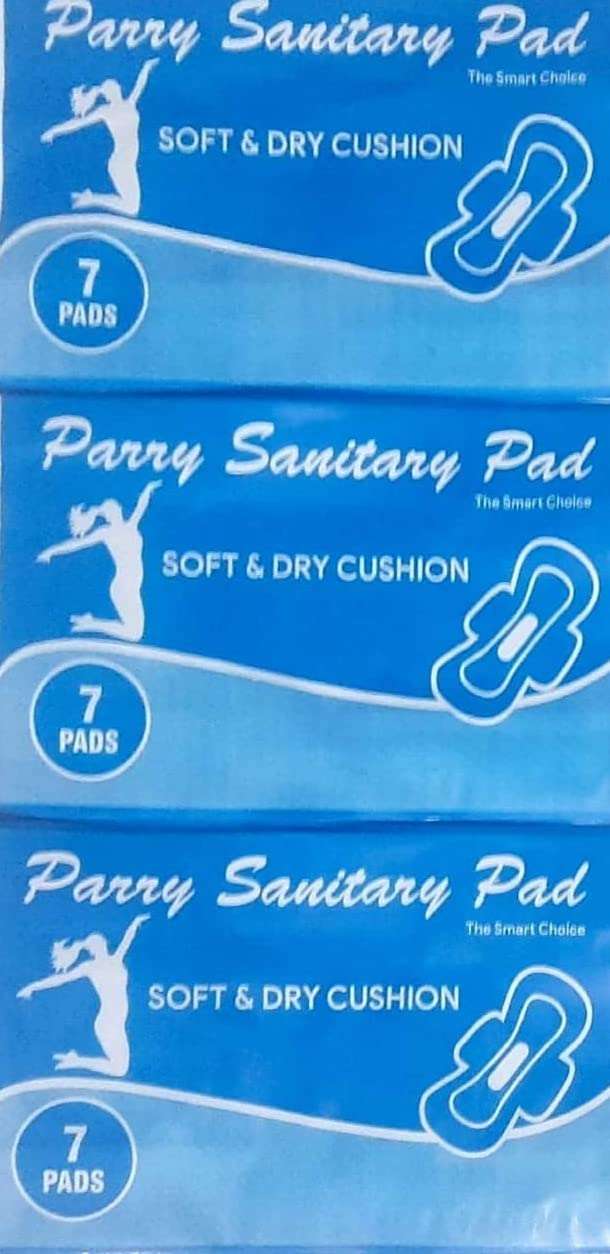 Parry Sanitary Pad Soft Dry Cushion Sanitary Napkins/Pads for Women, 280 mm (Count of 7) Combo Pack (3) 1