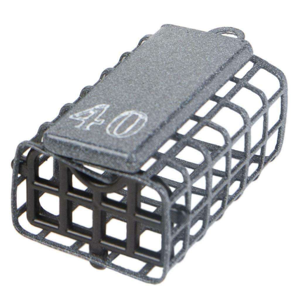 Free2buy 10pcs Lead Sinker Carp Feeder Basket Cage Fish Holder Bait Spring Fishing Сrucian Bream - Tackle Trap Accessory – Fishing Tool - Metal 40gr/1.4oz 3