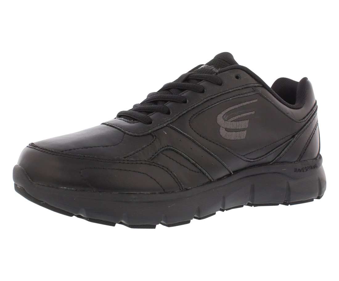 Spira WaveWalker Womens Slip Resistant Walking Shoe Black - 7.5 Wide