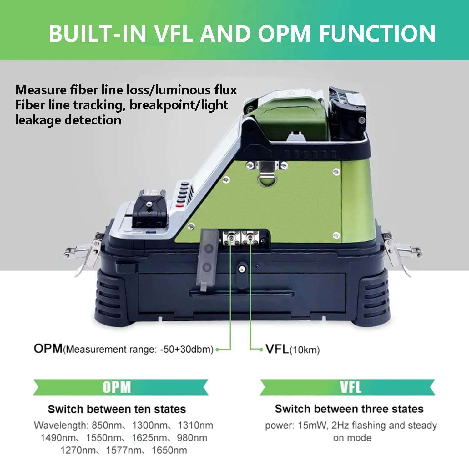 7800mah Fiber Optic Splicer, 6 Motors Fusion Splicer, with 5-Inch LCD Display, 6s Fast Welding, 0.05μm Accuracy, Applicable to Fiber-to-The-Home, Ower Optical Cable, Etc. 5