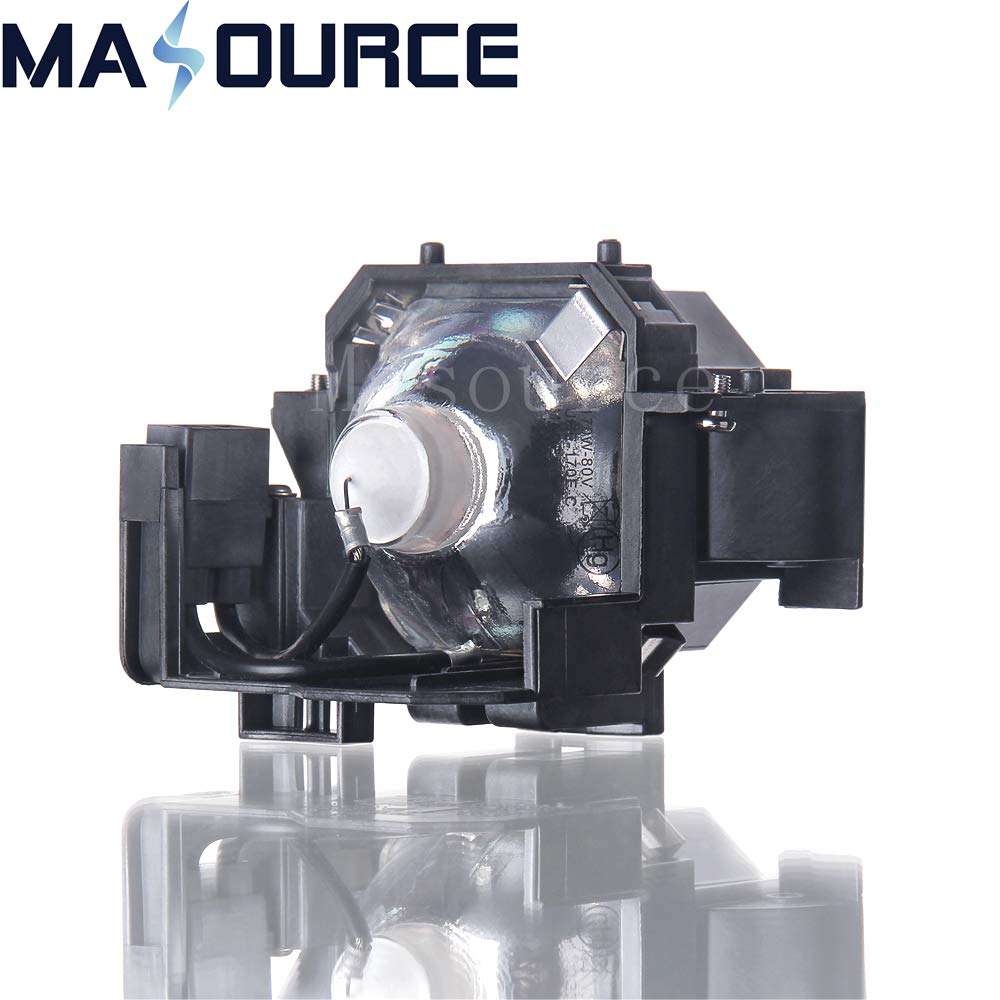V13H010L42/ELP LP42 Premium Quality Replaceable lamp,with Generic Housing for EPSON Projector Home Cinema PowerLite 83+ EMP-83C EMP-822P EB-400WE EMP-400WE EB-410W EMP-410WE EX90 by Masource 3