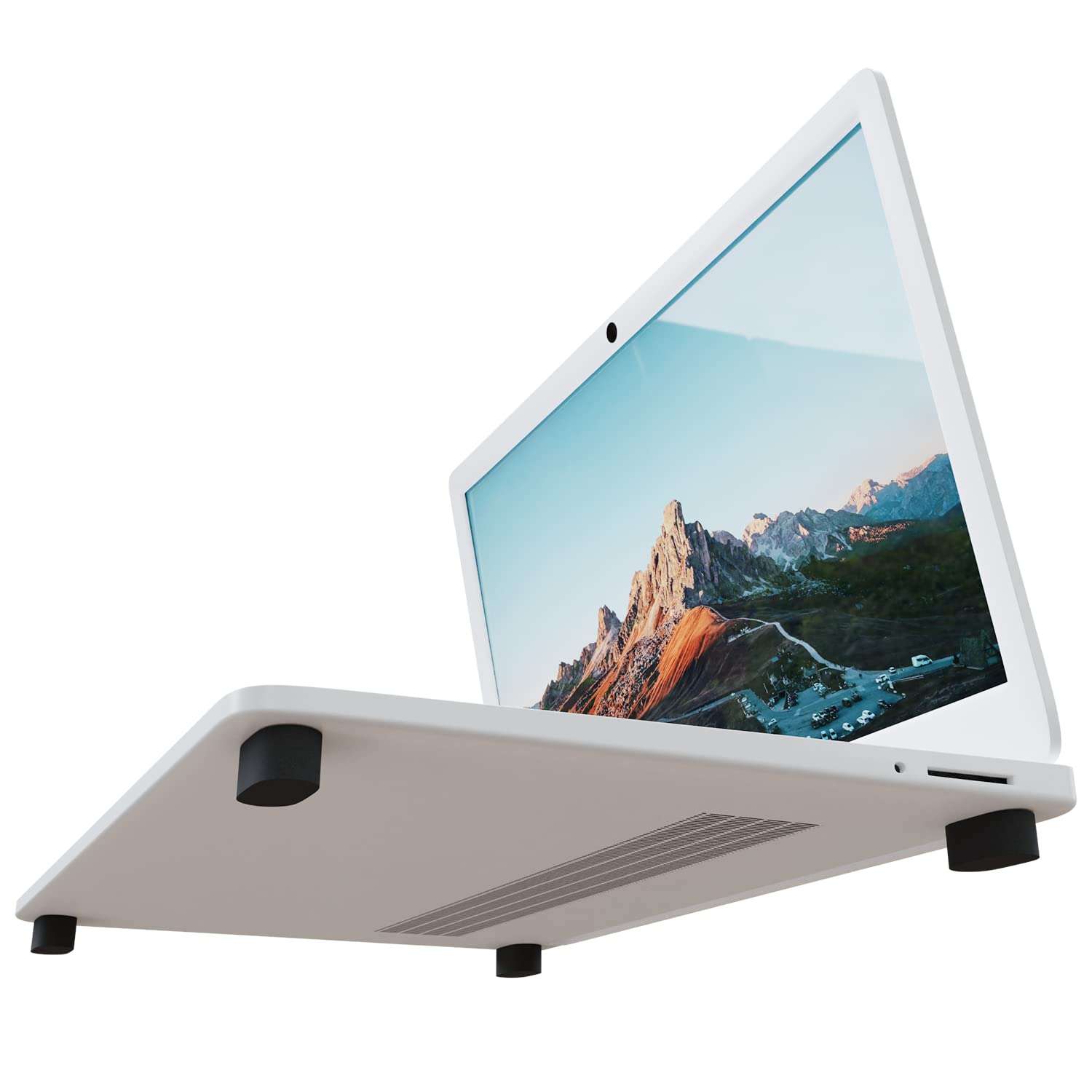 XCEL 35-Pack 1/2" Thick Rubber Speaker, Stereo Laptop & Monitor, Furniture Feet Pads Isolation Feet 2