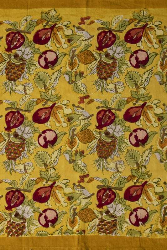 CONTRAST LIVING Ambika Hand Block Printed Kitchen Towel/Dish Towel/Hand Towel Multi Color Set of 4 Pcs 2