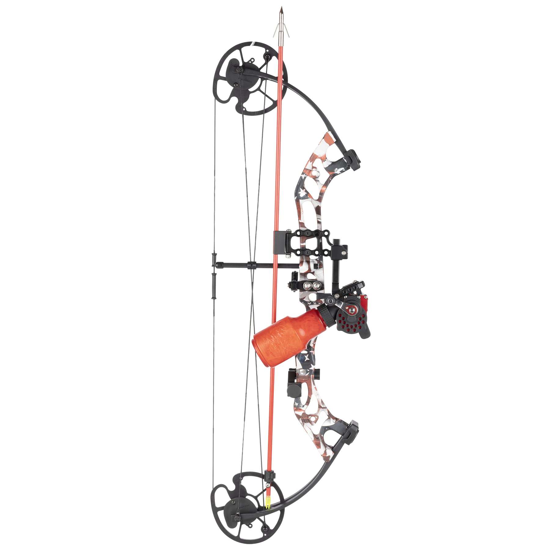 Cajun Bowfishing Sucker Punch Pro Bowfishing Bow, Right Hand, Patriot 3