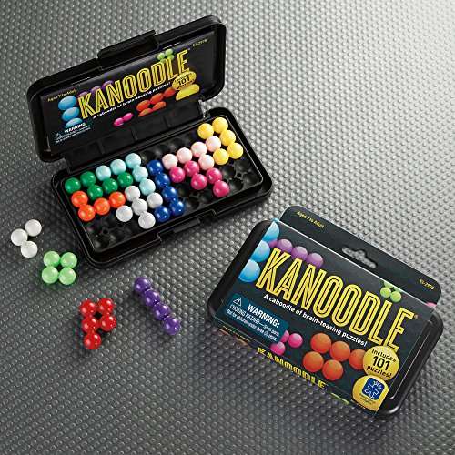 Educational Insights Kanoodle - Original 3D Brain Teaser Puzzle, Single Player Mind Challenge Toys, Handheld Travel Games, Challenging Logic Puzzles and Gifts for Kids, Teens & Adults Ages 7+ 2