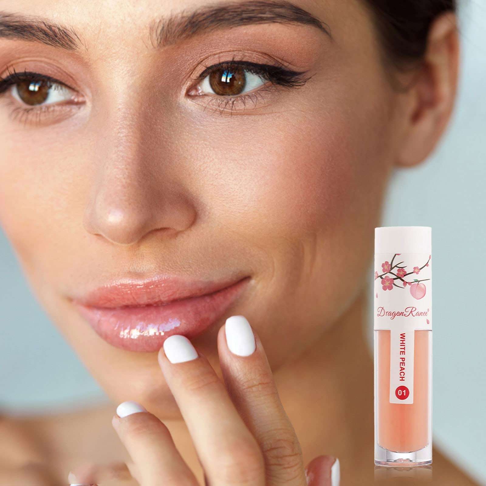 Clear Lip Balm, Natural Plants/Honey/Fruit Hydrating Moisturizing Nourishing Removes Lip Dead Skin Lip Oil 4