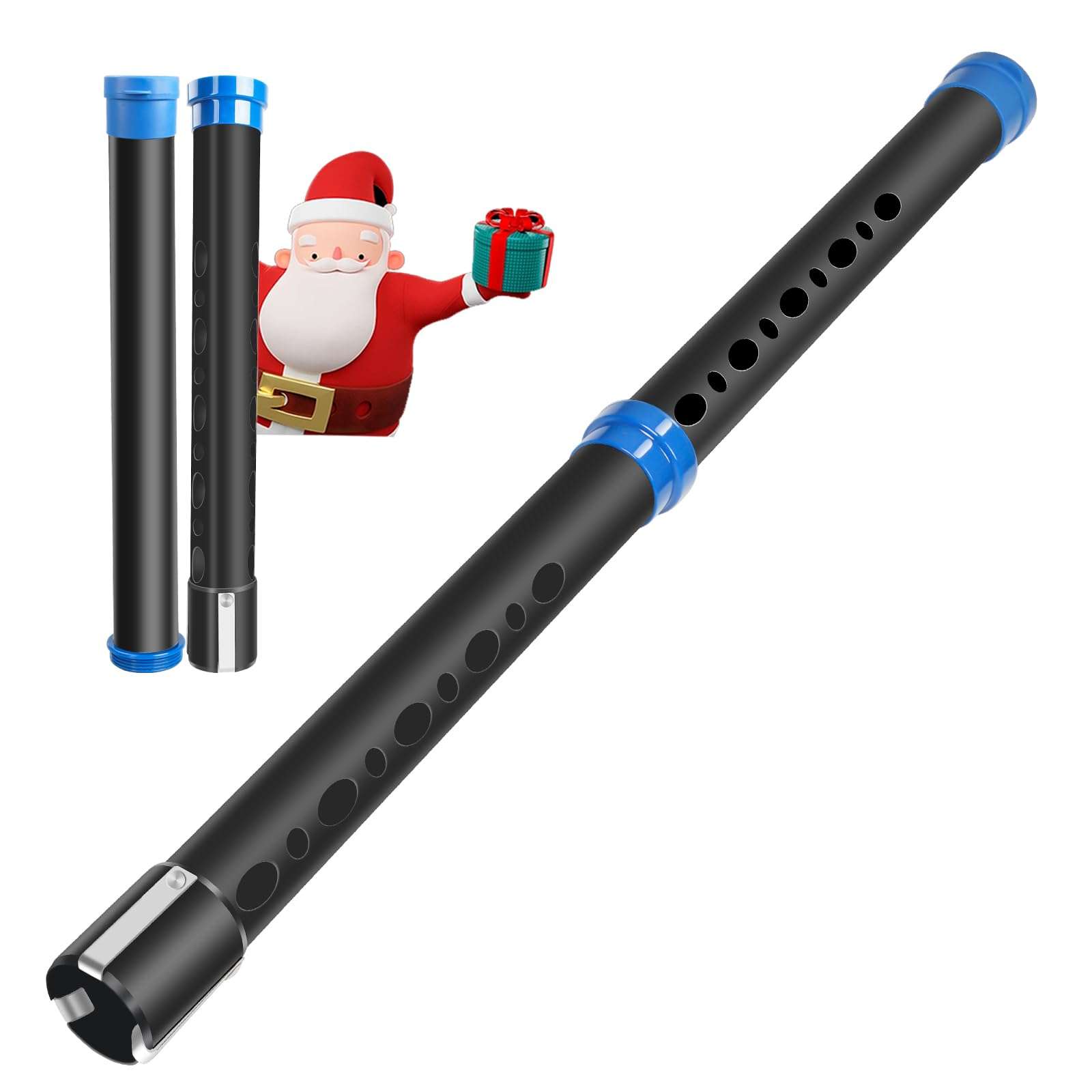 EzyAce Golf Ball Retriever, Golf Ball Shagger Grabber, Hold 20 Golf Balls Collector, Ball Retriever Tool Golf & Golf Gift for Men Women, Aluminium Golf Ball Picker Upper Tube 1