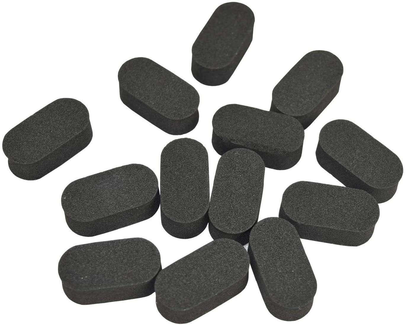 XCEL 35-Pack 1/2" Thick Rubber Speaker, Stereo Laptop & Monitor, Furniture Feet Pads Isolation Feet 1