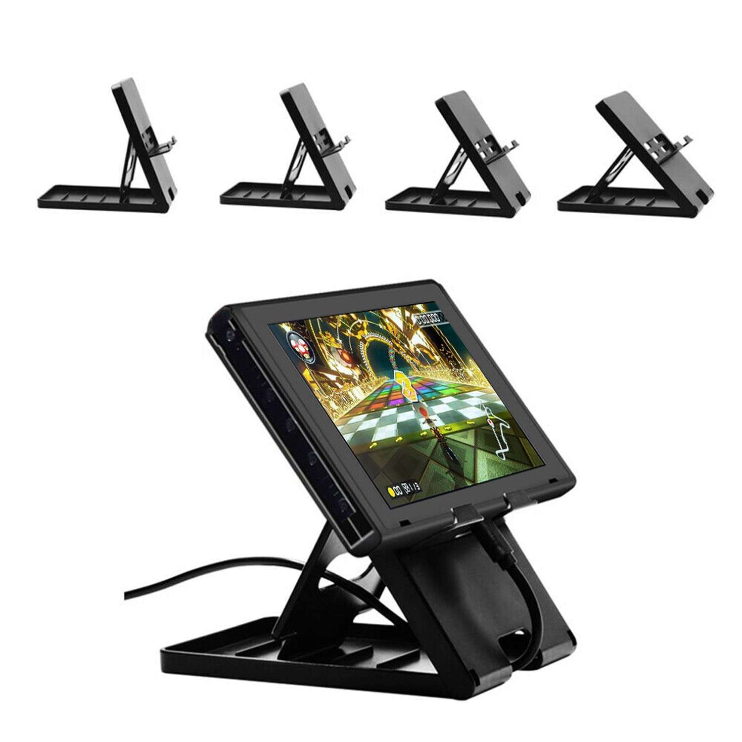 for Nintendo Switch Foldable Desktop Holder Playstand Mount Stand Bracket 6