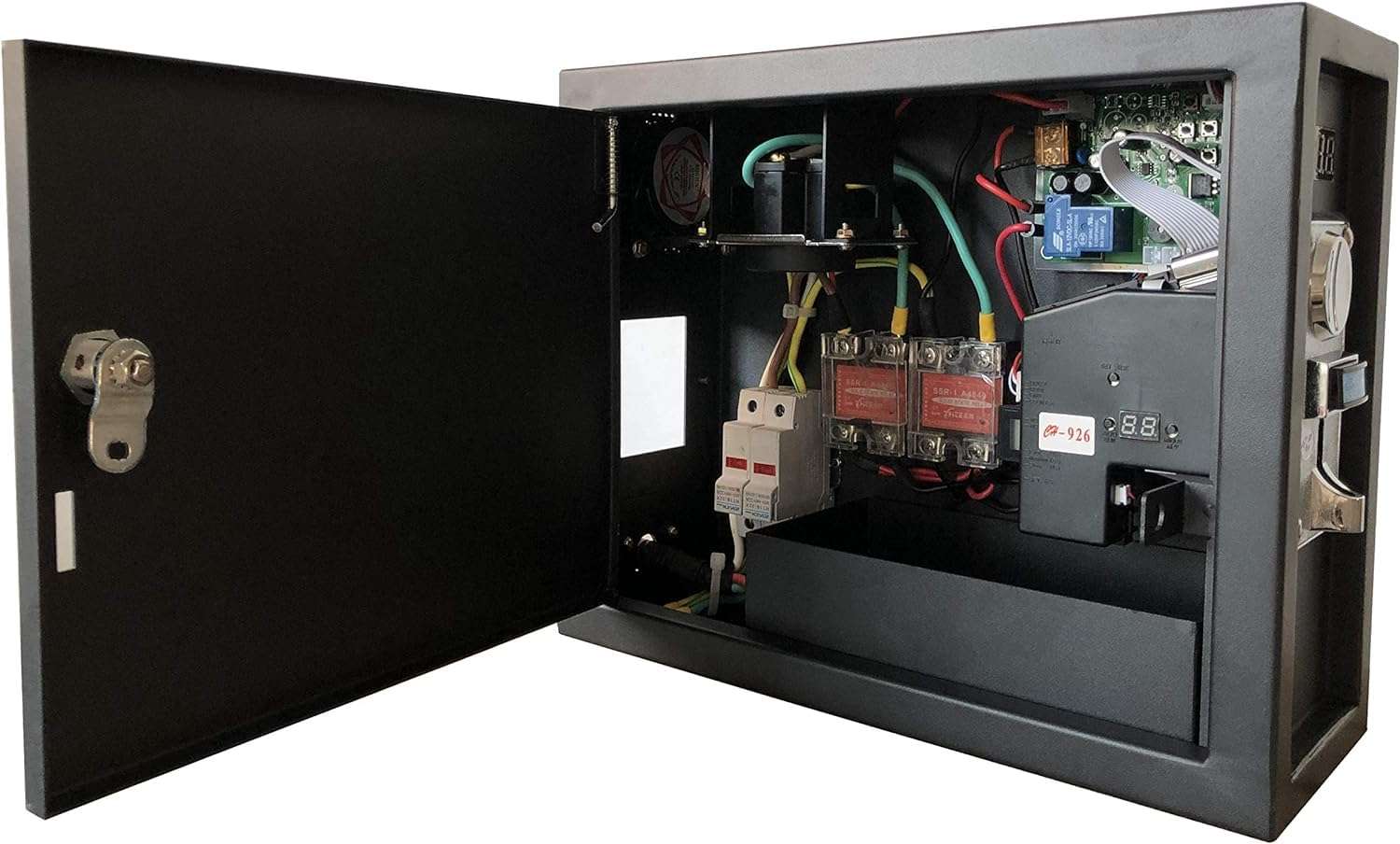 Sintron ST-003 Coin Operated Timer Control Box with NEMA 14-30R Receptacle 4 Prong 220V for US & CA Dryer Power Plug 3 Pole 3 Wire, Use for Vending Machine, Gaming & Washing Machines, Massage Chairs 1