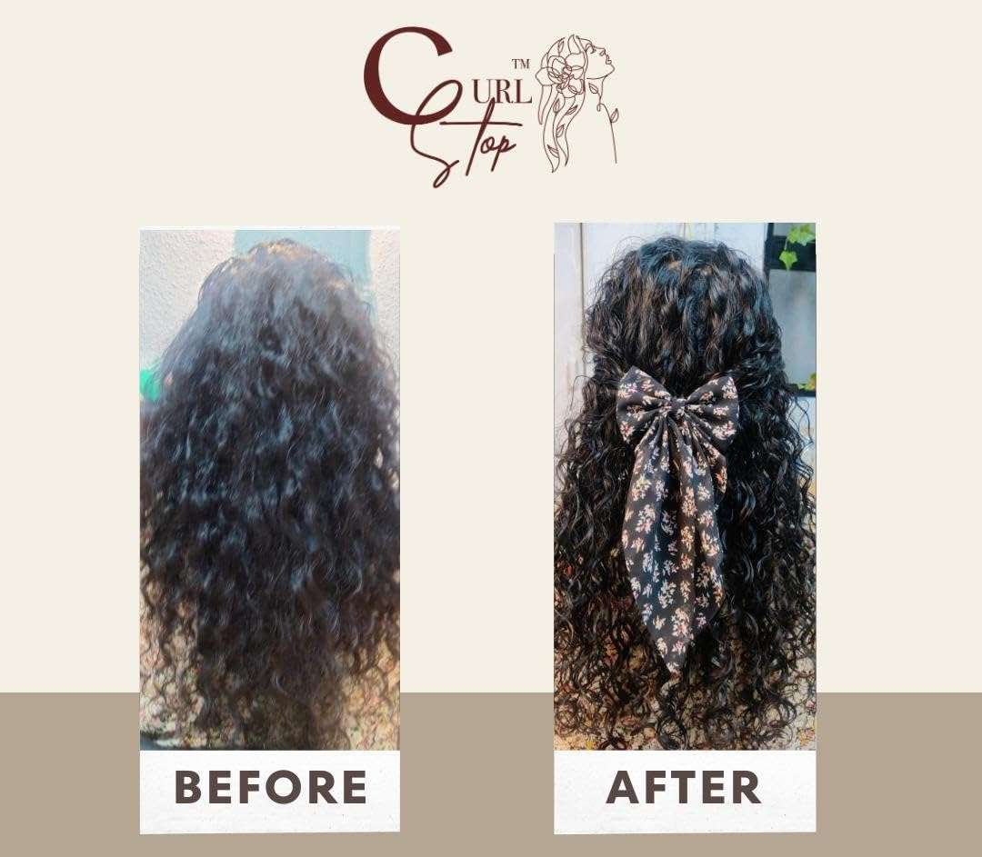 Curlstop Leave-in Conditioner & Gel for Curly & Wavy Hair | Makes Hair Smooth, Soft, Shiny (Pack of 2, 200ml Each) 5