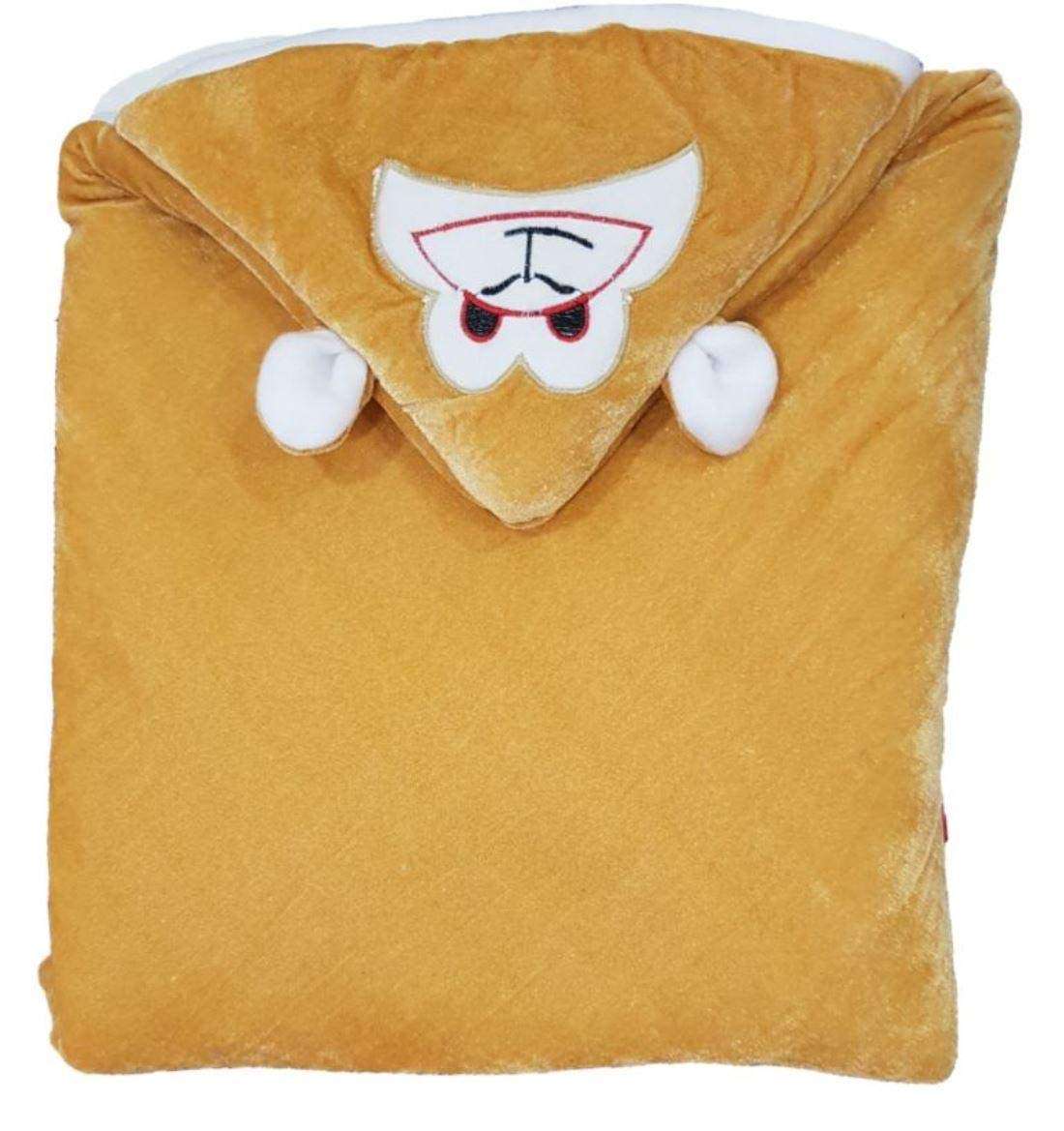 First Kick Baby Blankets Newborn Pack of Super Soft Baby Wrapper Cum Baby Sleeping Bag for Baby Boys, Baby Girls, Babies (66cm x 66cm, 0-6 Months) 3