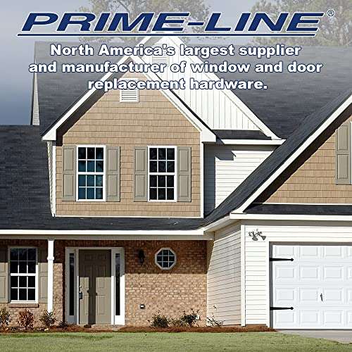 Prime-Line 658-1002 Door Holder, 4 in. Drop Down, Zinc Diecast, Bronze Plated, Black Rubber Foot (Single Pack) 3