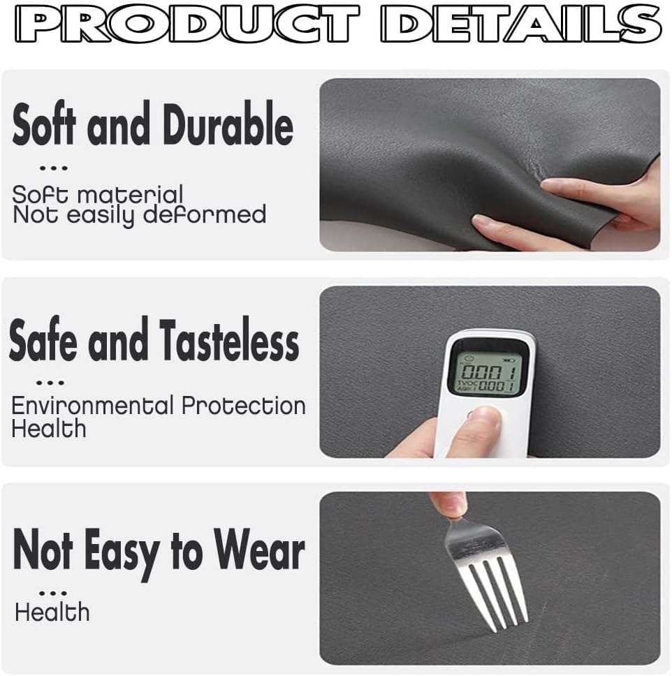 Clefairy Super Absorbent Washing Machine Covers Washable Coffee Machine Mat Dust-proof Pad for Refrigerator Kitchen Dishes Drying Mat-60*60CM 5