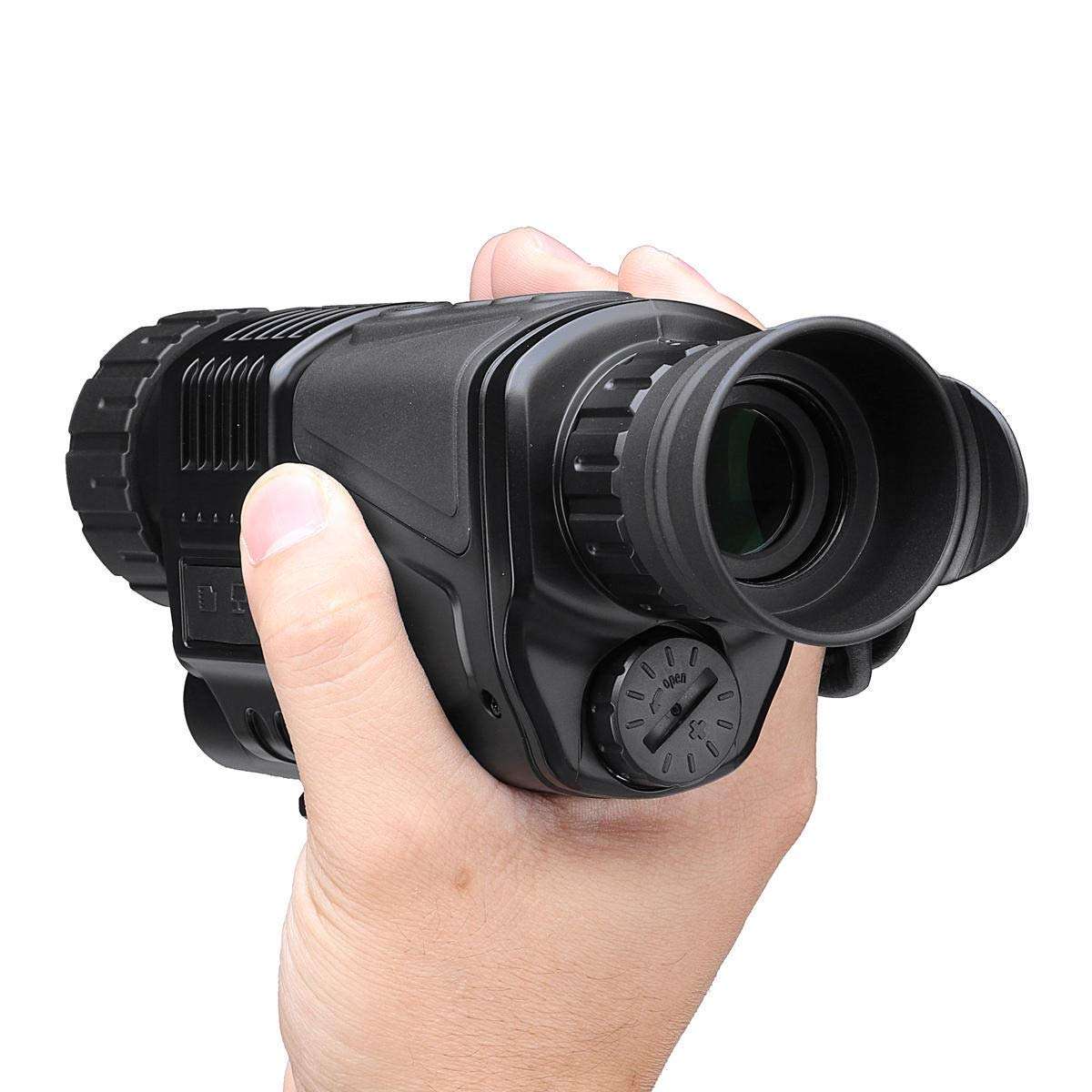 Telescope Binoculars Monocular Telescope 5x40 Digital Night Vision Monocular FMC Infrared Telescope Video Camera Telephoto Support for Outdoor Camping for Bird Watching Camping ng 6