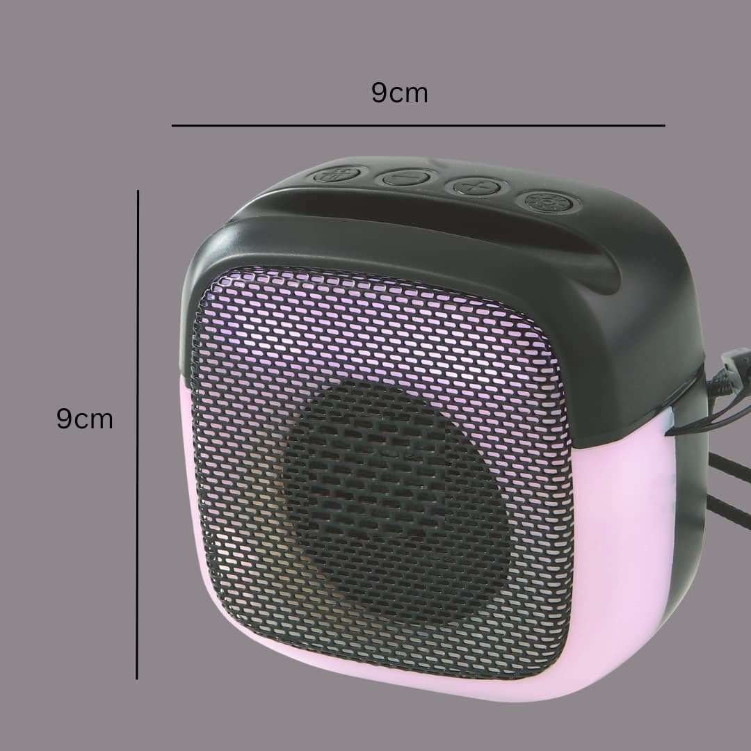 Supreno M424SP (Portable Bluetooth Speaker) Dynamic Thunder Sound with Disco LED 5 W Bluetooth Speaker(Red) 4