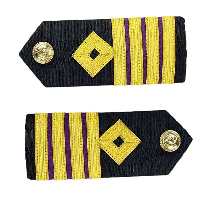 Merchant Navy Chief Engineer Hard Epaulettes 1
