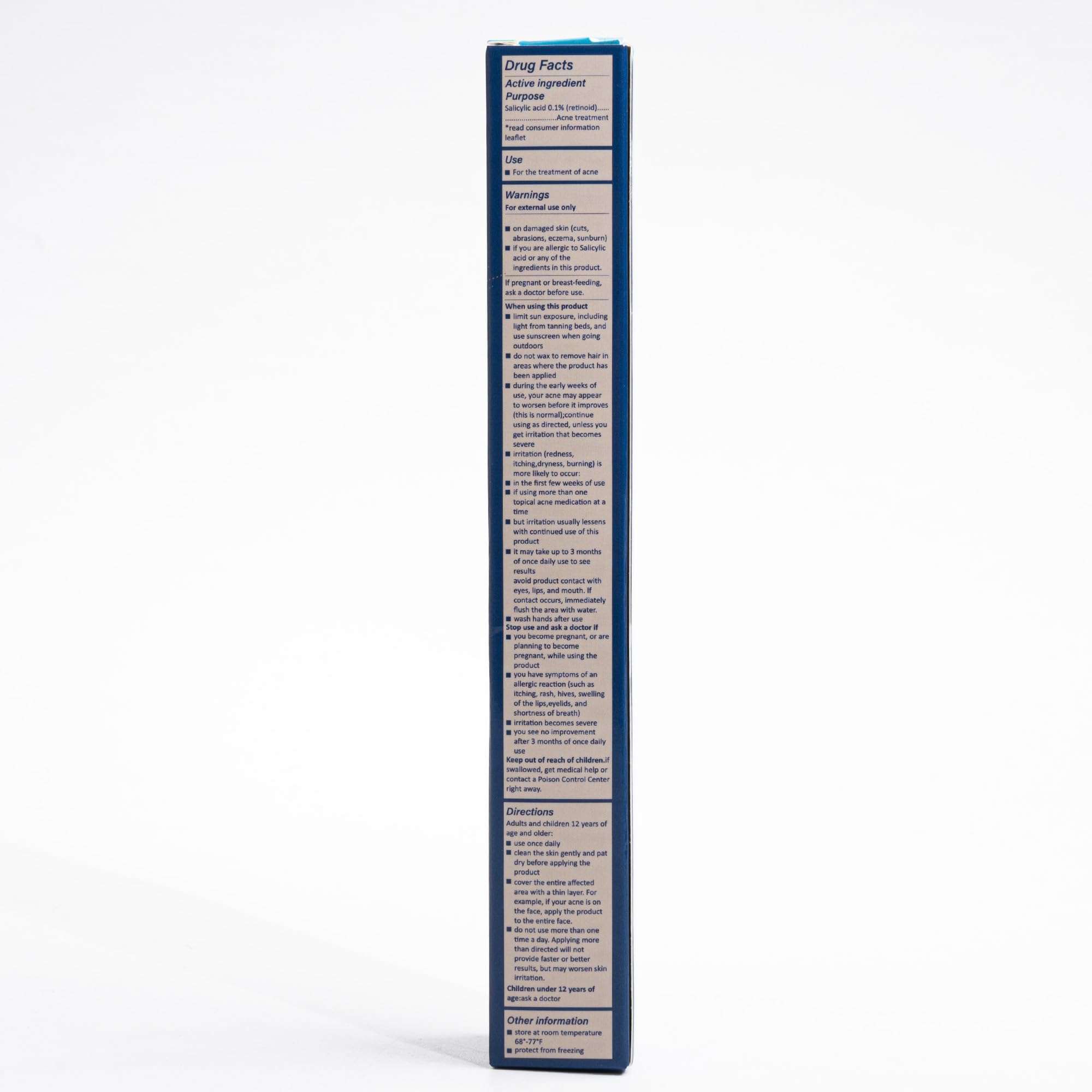 PETER GEL 0.1% SALICYLIC ACID GELO.1% A CNE TREATMENT Gel, 30 Day Supply, Retinoid Treatment for Face with 0.1% SALICYLIC, Gentle Skin Care for Acne Prone Sensitive Skin, 15g Tube 6