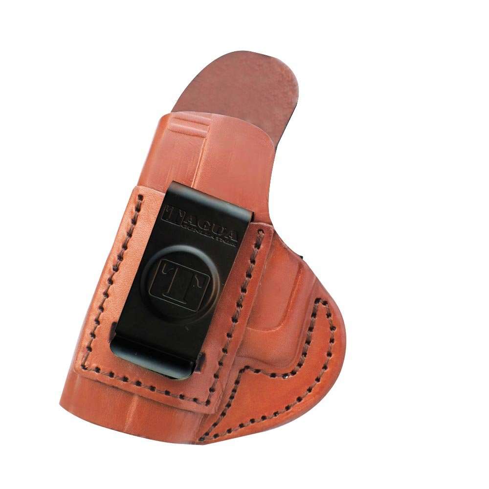 Tagua IPH-078 Ruger LC9 with Crimson Trace Laser Inside Pants Holster, Brown, Left Hand