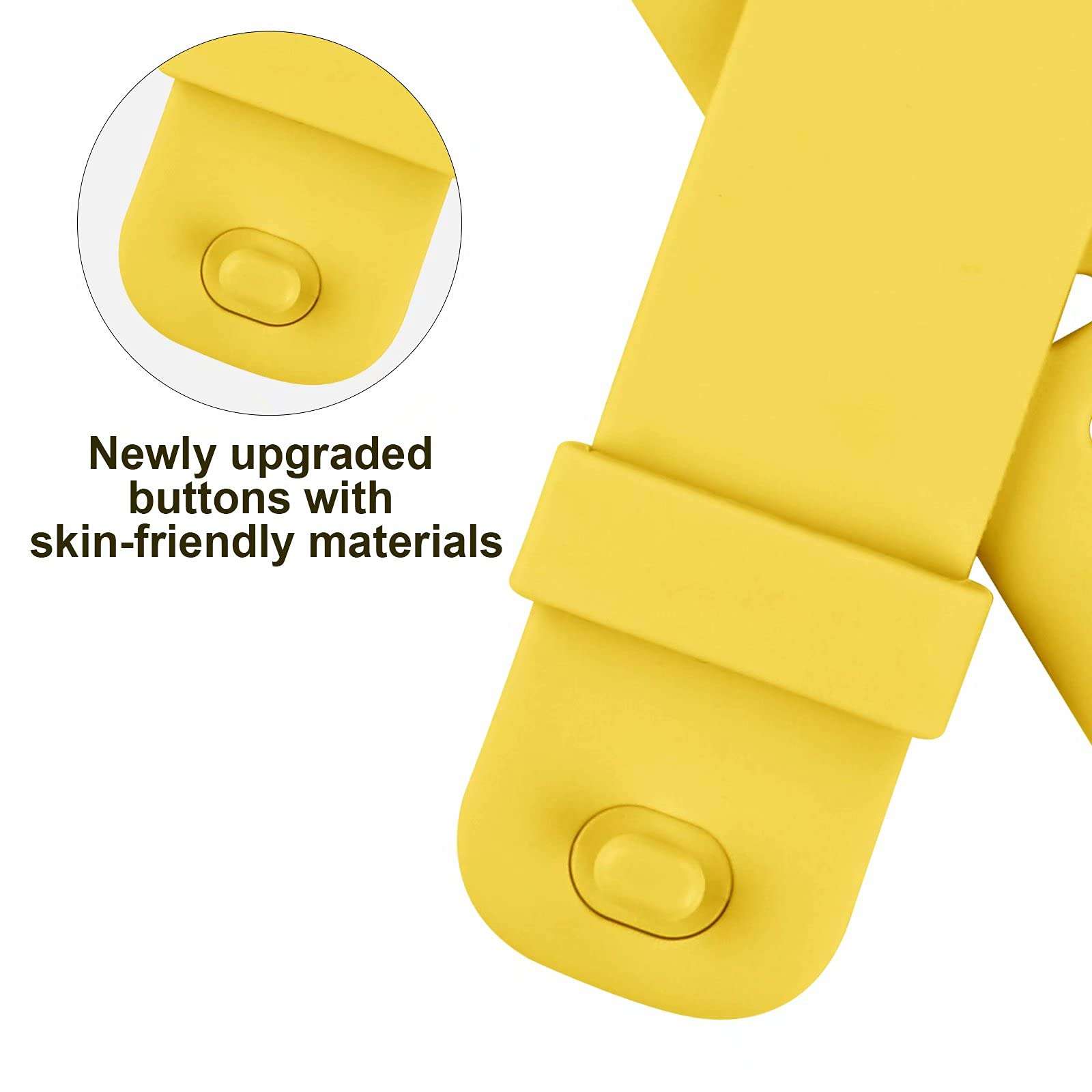 JuQBanke Sport Bands Compatible with Apple Watch Band 38mm 40mm 41mm 42mm 44mm 45mm, Soft Silicone Sport Band Replacement Strap Compatible with iWatch Series SE 7 6 5 4 3 2 1 Women Men (D 42/44/45mm) 3