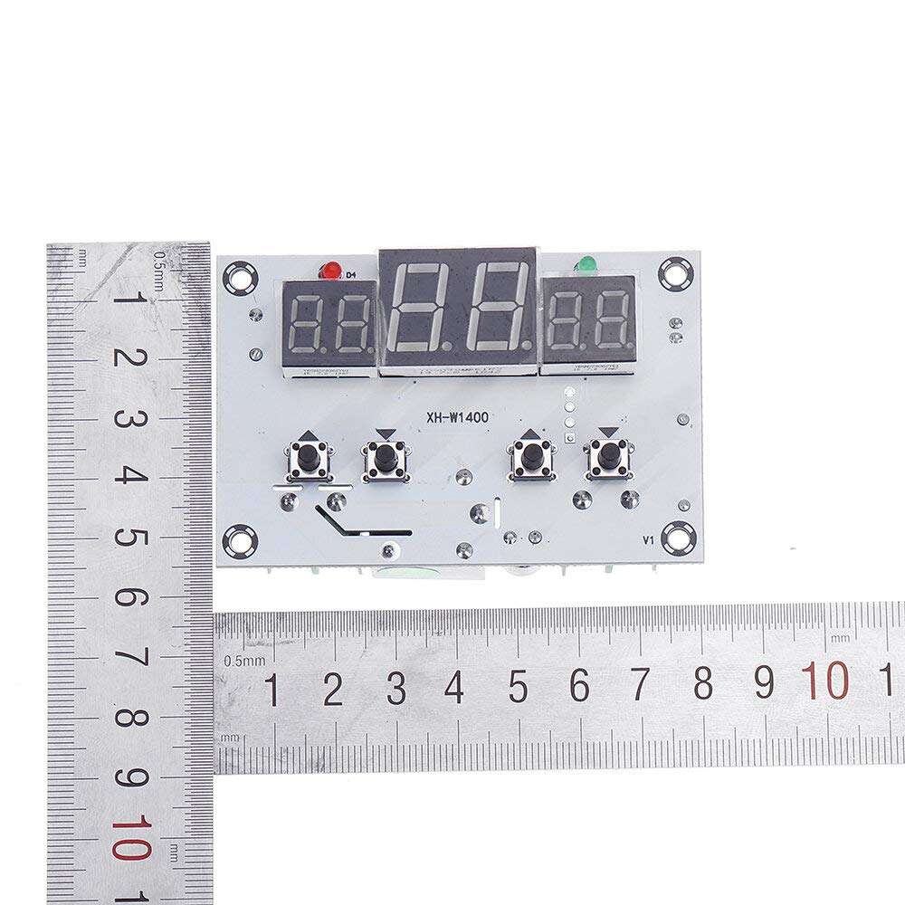 DDRZD Test & Measuring Module 3pcs 220V XH-W1400 Digital Thermostat Embedded Chassis Three Display Temperature Controller Control Board HIGH Performance Test Module 5