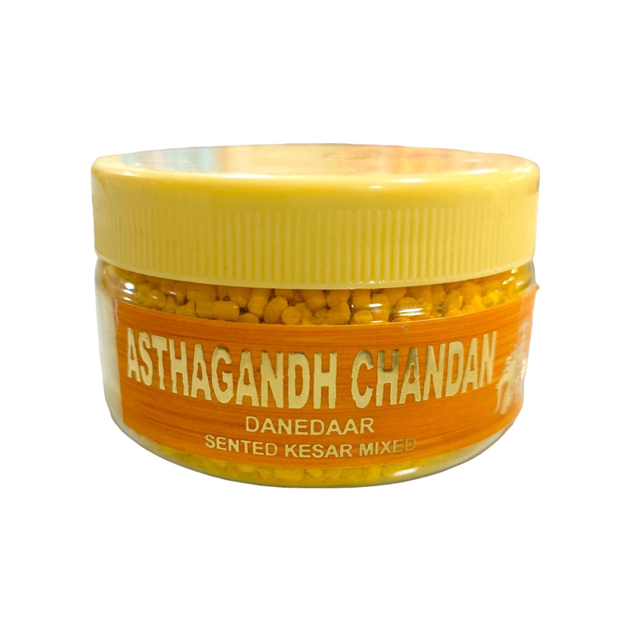 DEV SAMAGRI 100% Pure keshar Asthagandh Chandan Tilak (Danedar Chandan) (Small) 1