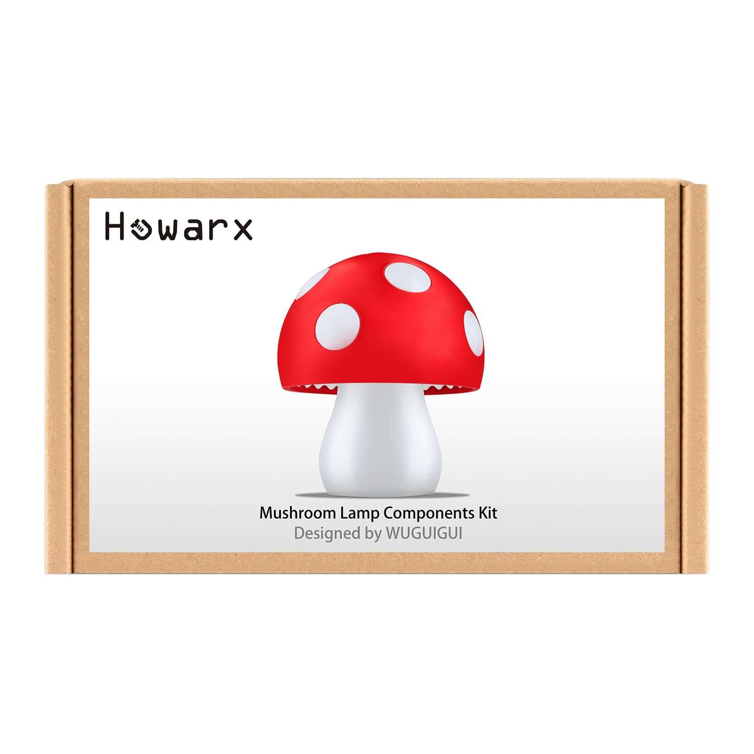 Howarx Mushroom Lamp Components Kit for 3D Printing (Warm Light) 1
