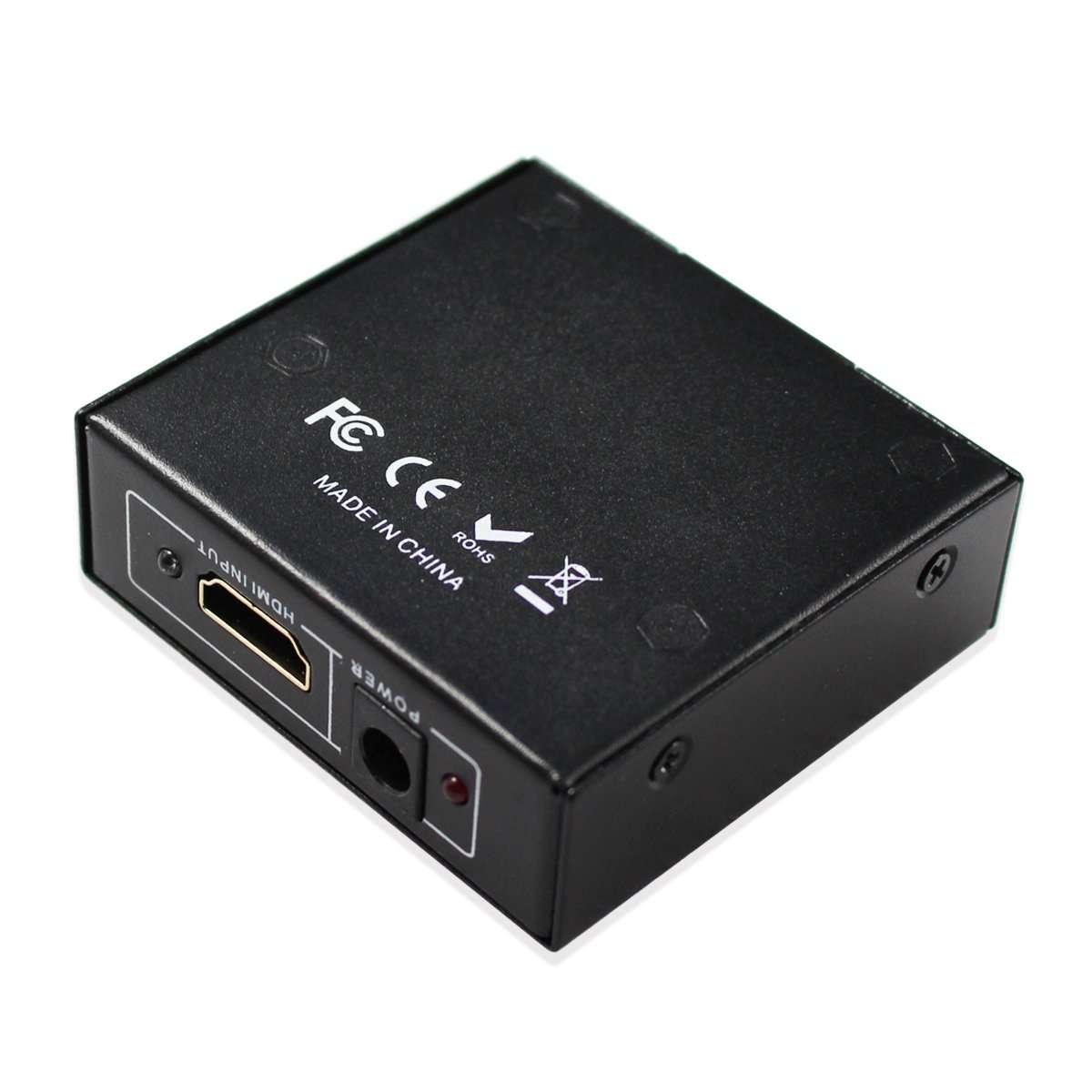 HDMI 2.0 Splitter 1x2 Switcher Audio Video Converter,one hdmi 2.0 in Two hdmi 2.0 Out 4kx2k/60Hz Support HDCP2.2 3D for PC DV 3