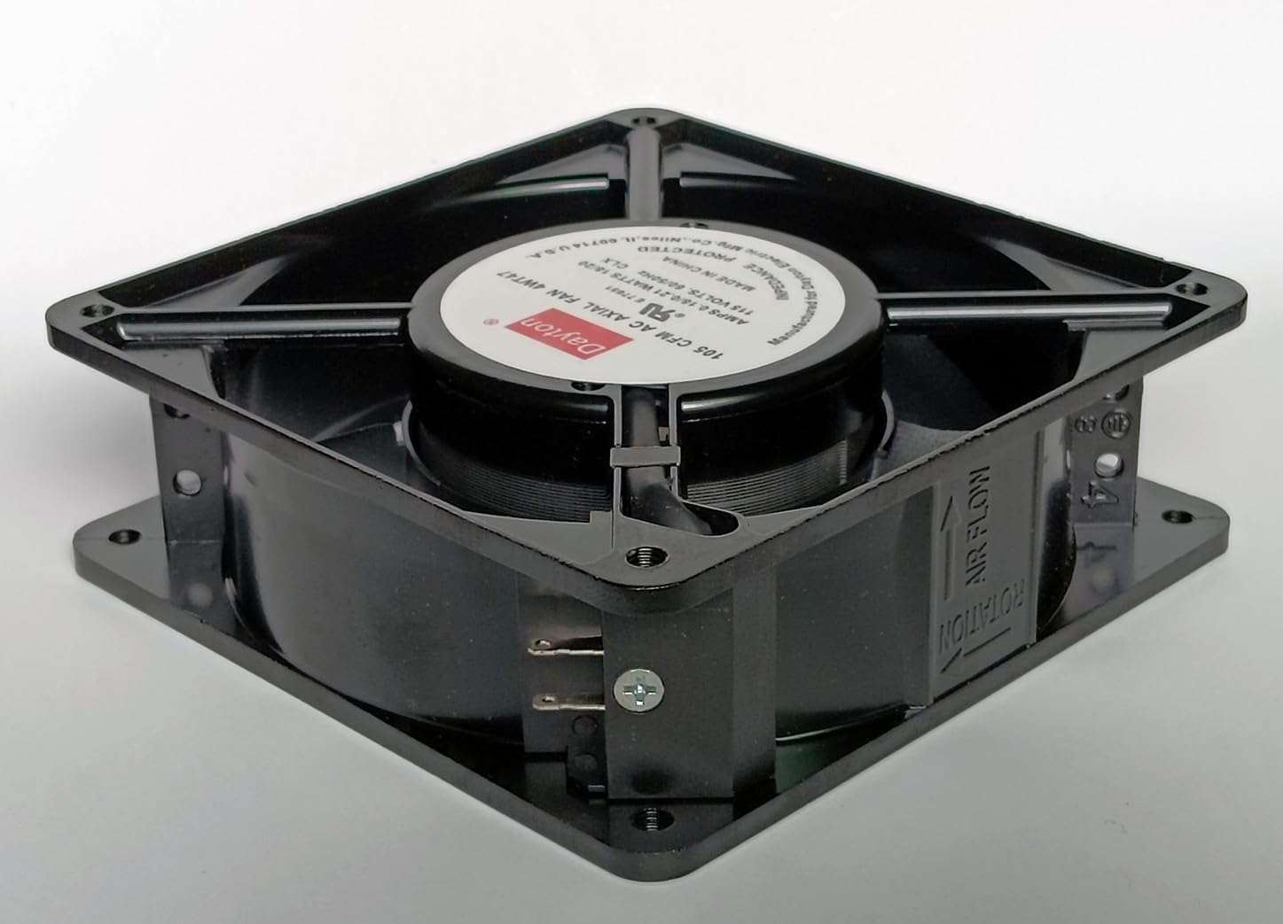 New 4WT47 AXIAL 115V-AC 105CFM 4-11/16in D506793 Cooling Fan 5