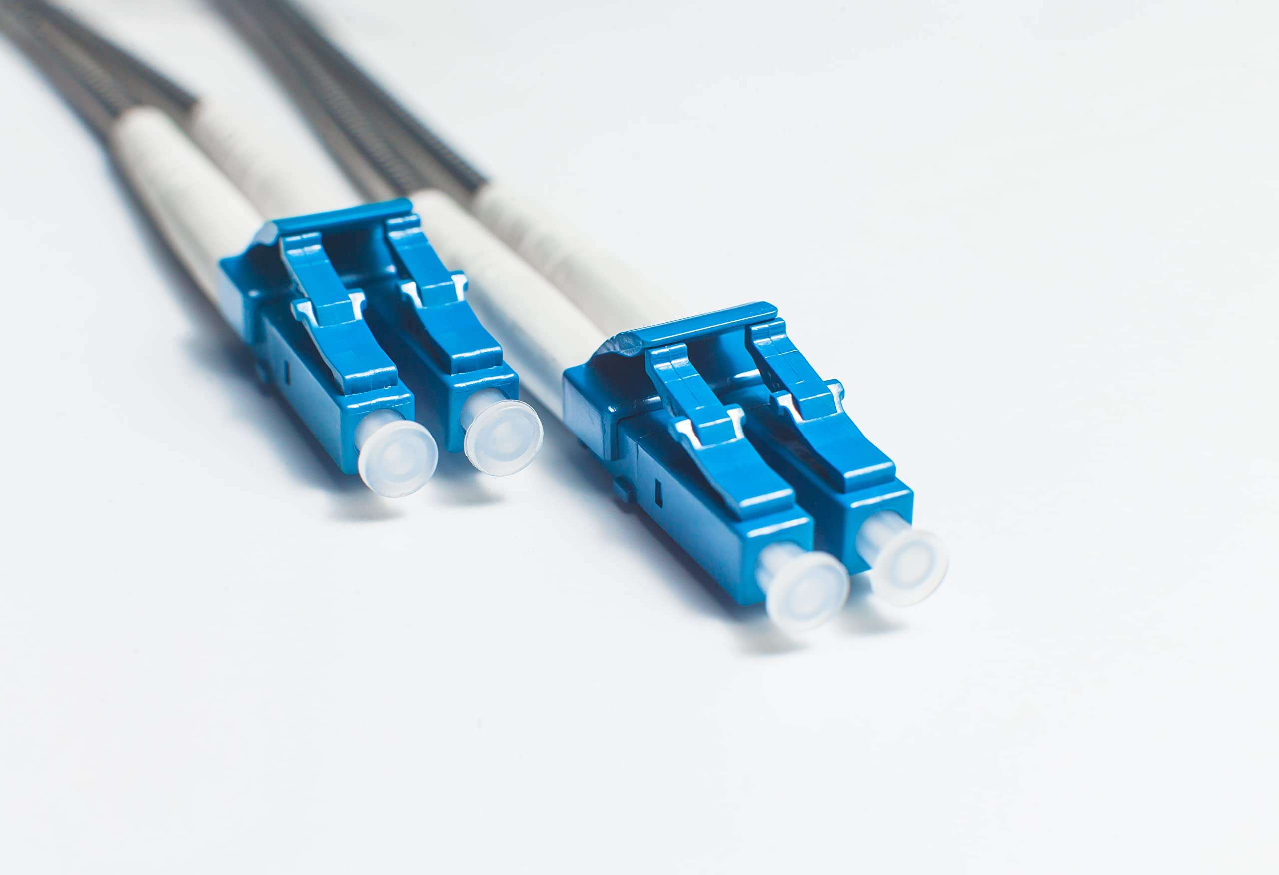 FCD - 1M OS2 LC LC Fiber Optic Cable | Armored LSZH 10Gb Duplex 9/125 LC to LC Singlemode Jumper 1 Meter (3.28ft) | 1/10gsmf sfp 10gbase ls0h Armor ofnr lc-lc 1