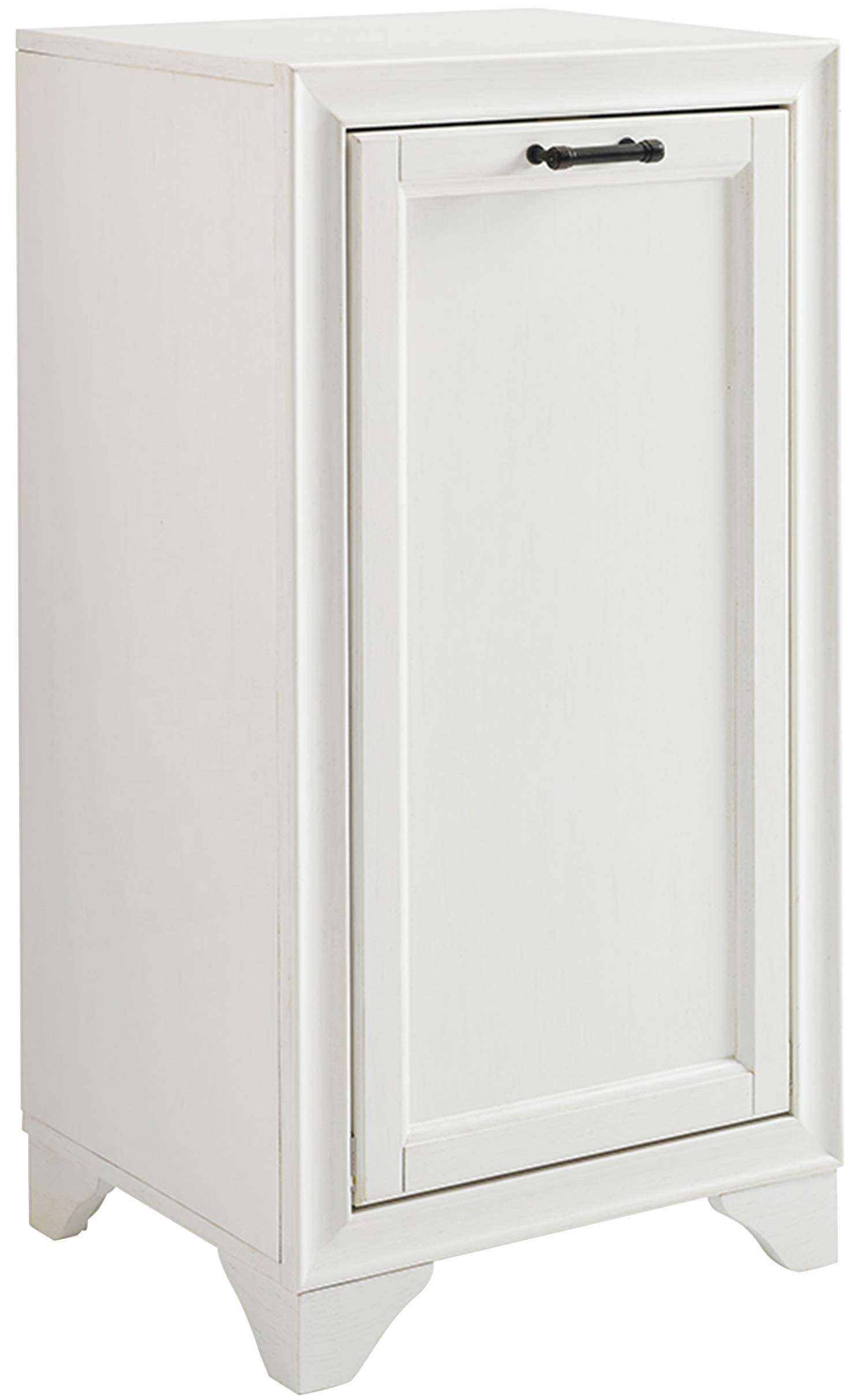 Crosley Furniture Tara Laundry Hamper with Linen Sorting Bag, Bathroom Storage and Organization, Vintage White 4