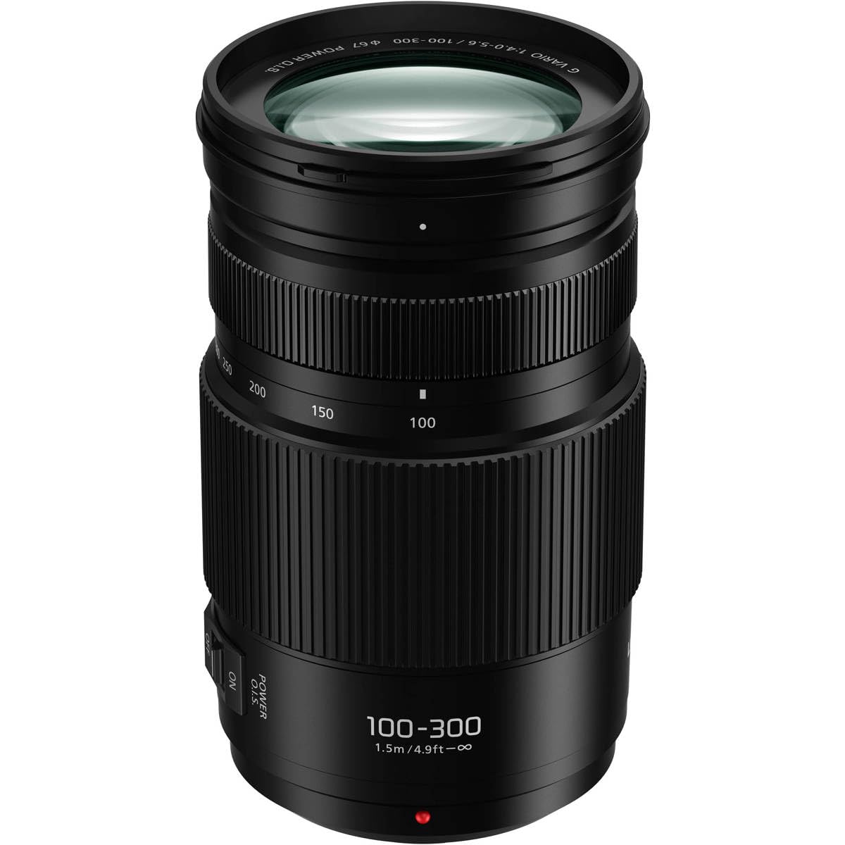 Panasonic LUMIX G II Vario Lens, 100-300MM, MIRRORLESS Micro Four Thirds, Power O.I.S, H-FSA100300 (USA Black)