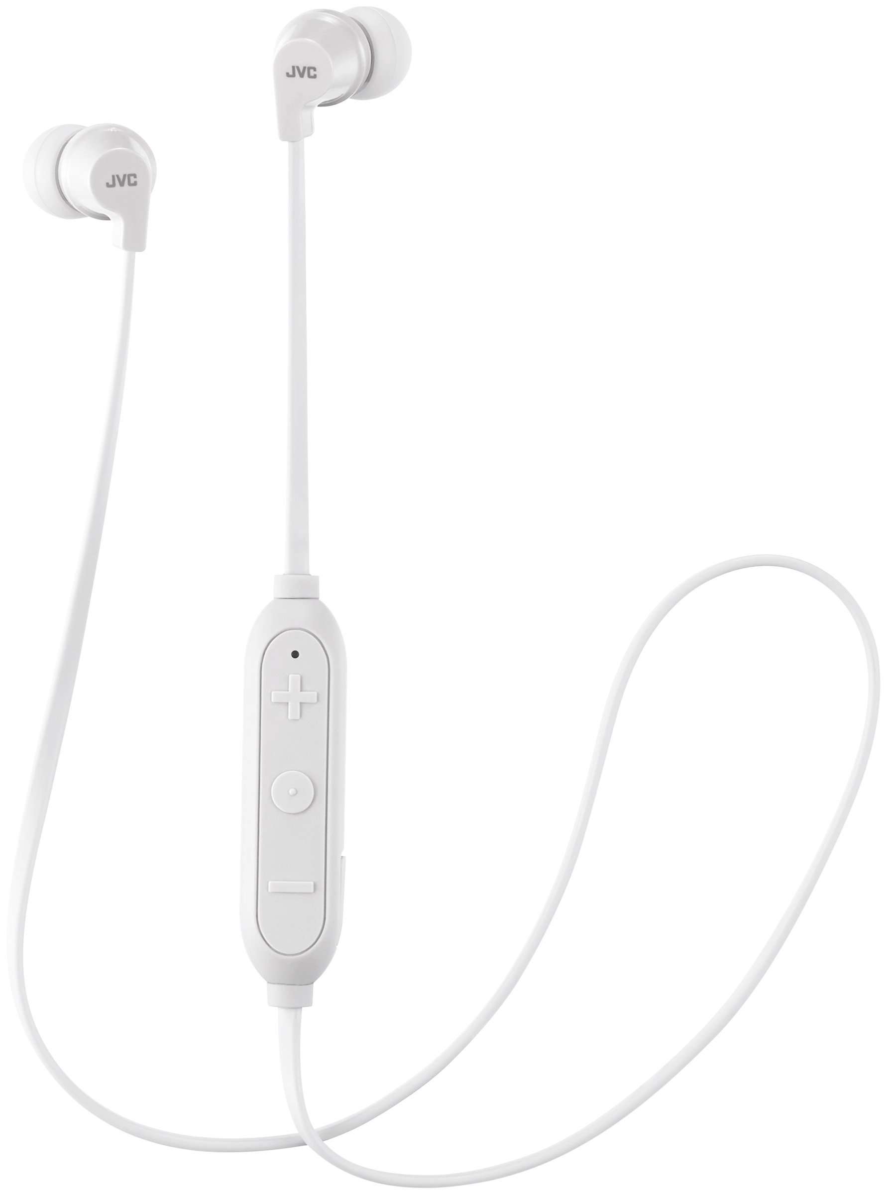 JVC HAFX21BT Powerful Sound Wireless Bluetooth in Ear Headphones - White 1