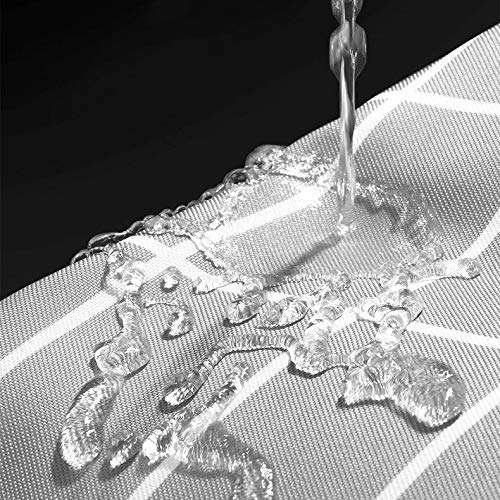 ahbreton Shower Curtains Fabric, Pink Whale Jellyfish Blue Sea Underwater Ocean World, Decorative Cloth Print Design Polyester, Bathroom Curtains Set with 12 Hooks（72x72 Inch）(WJ938) 6