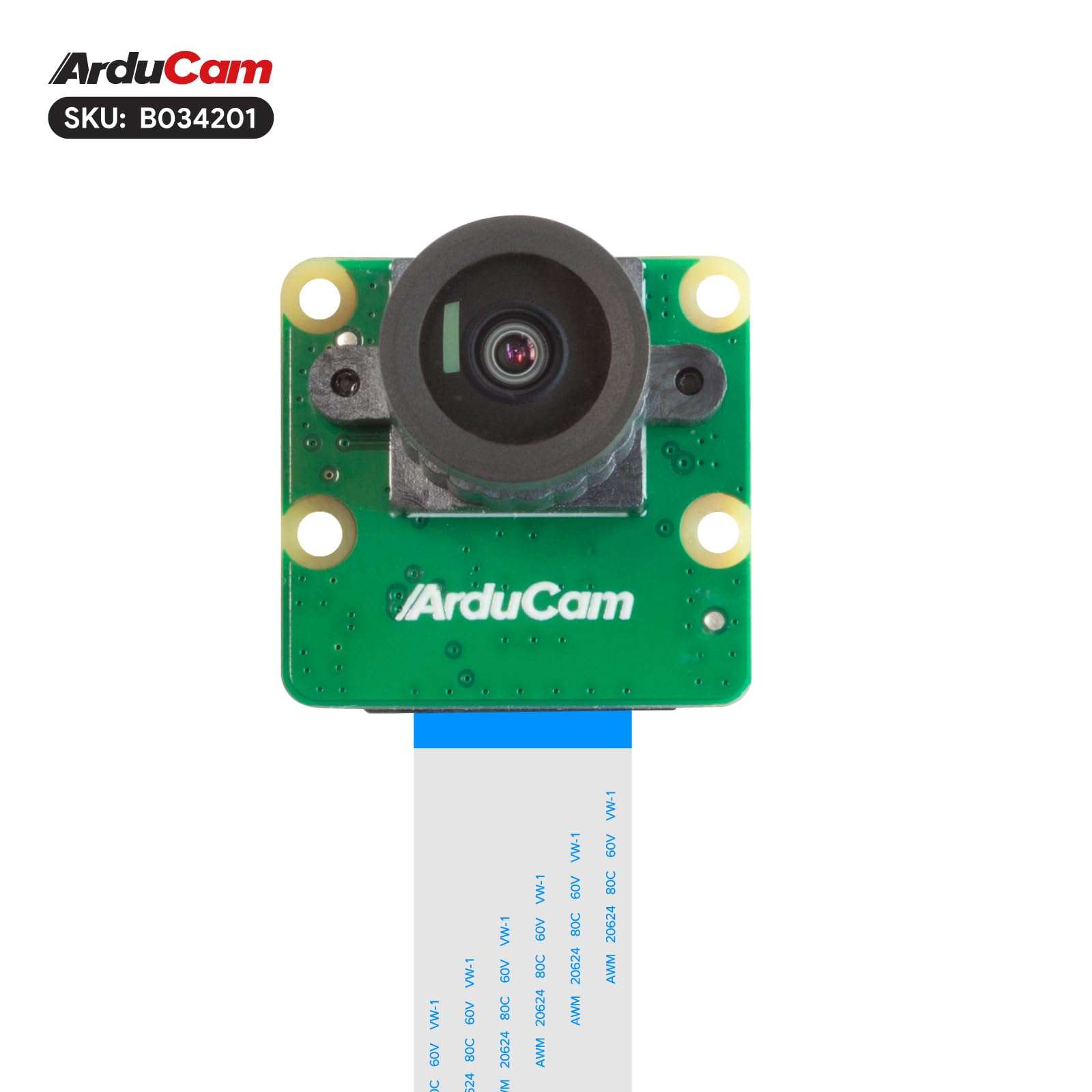 Arducam 8MP IMX219 Autofocus Camera Module, 160°(D) Wide Angle Camera for NVIDIA Orin Nano/Orin NX/AGX Orin 5