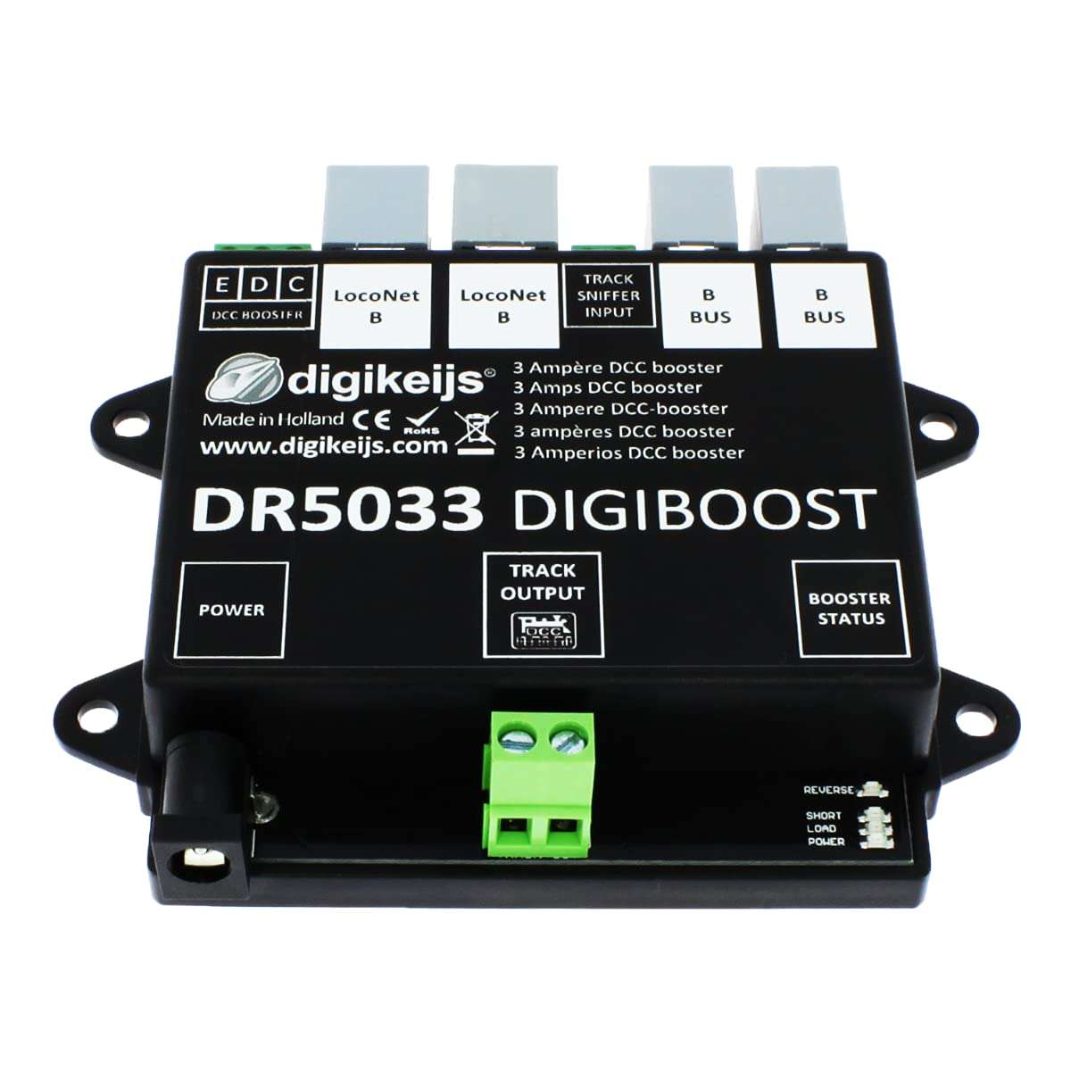 Digikeijs DR5033-ADJ DCC 3 Amp Booster ~ Works with All Brands 2